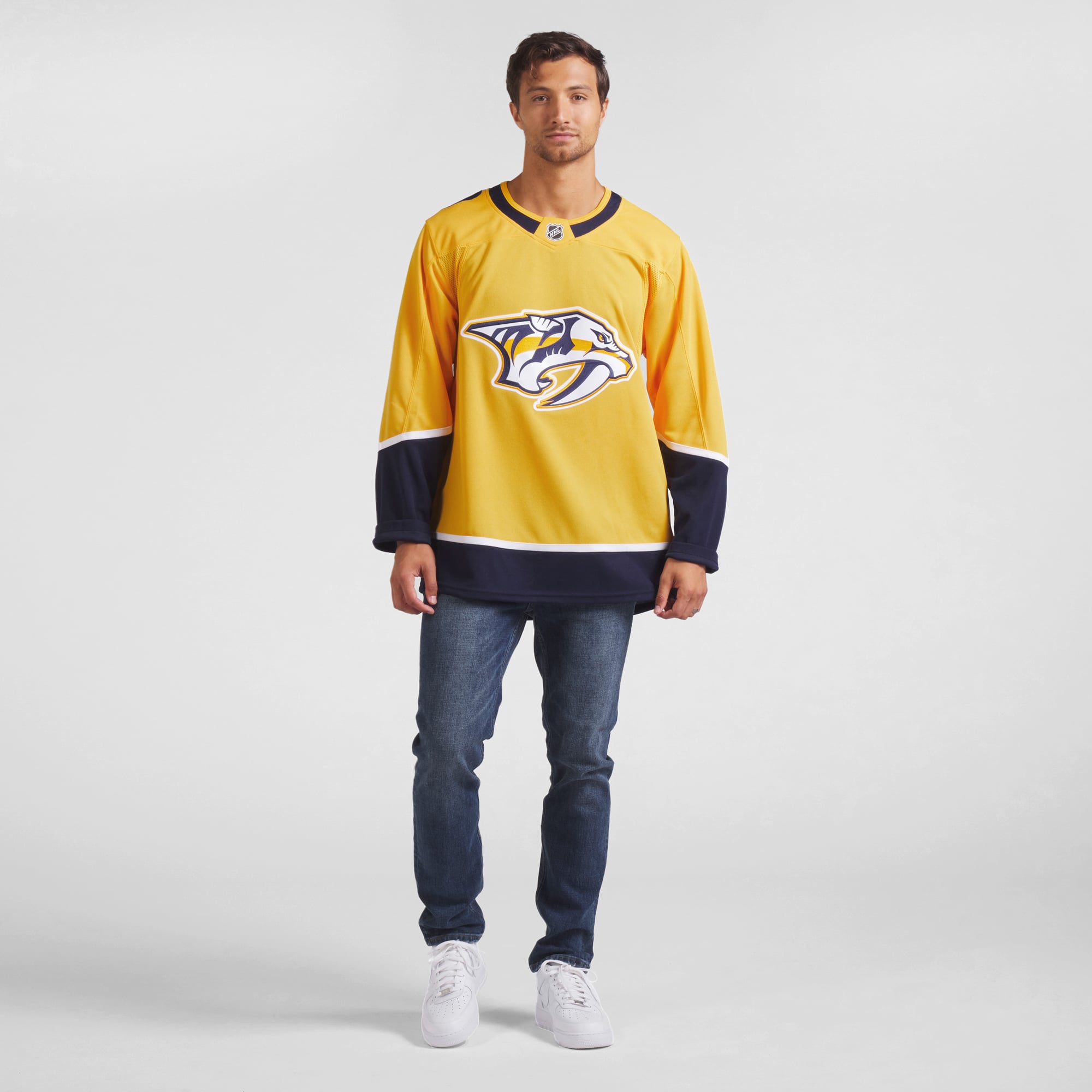 Nashville Predators Away Premium Jersey - Yellow - Image 7
