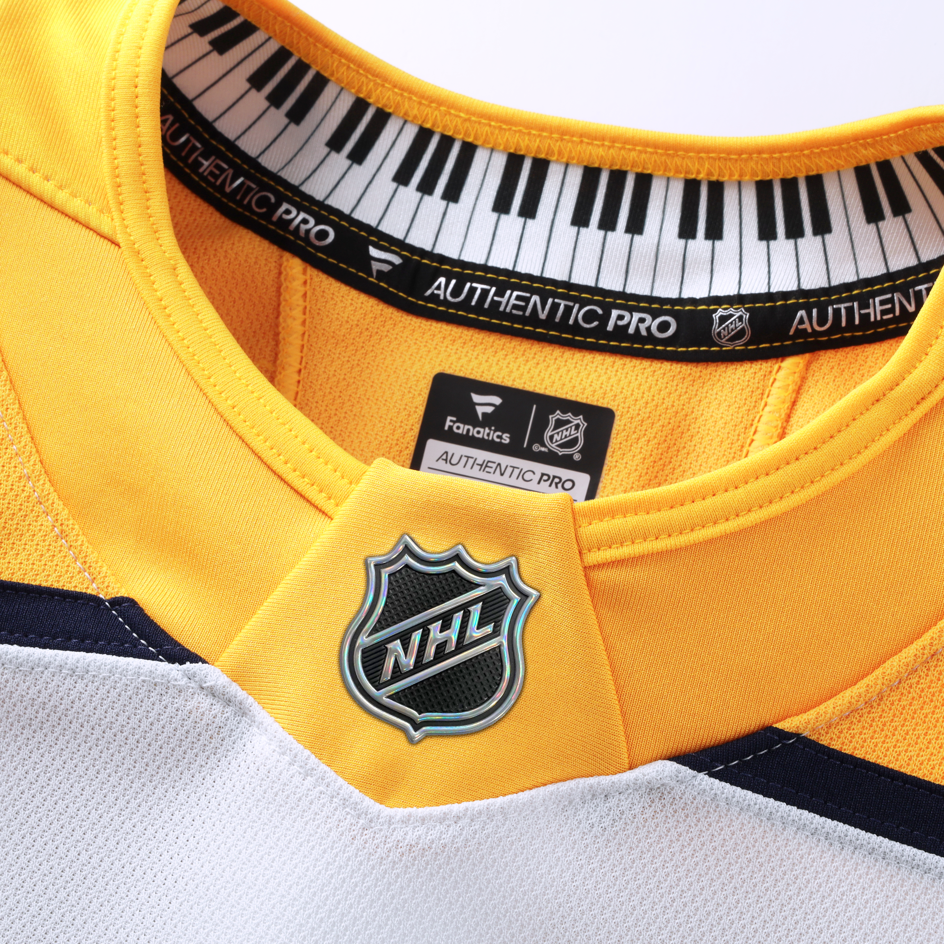 Nashville Predators Away Pro Jersey - White - Image 5
