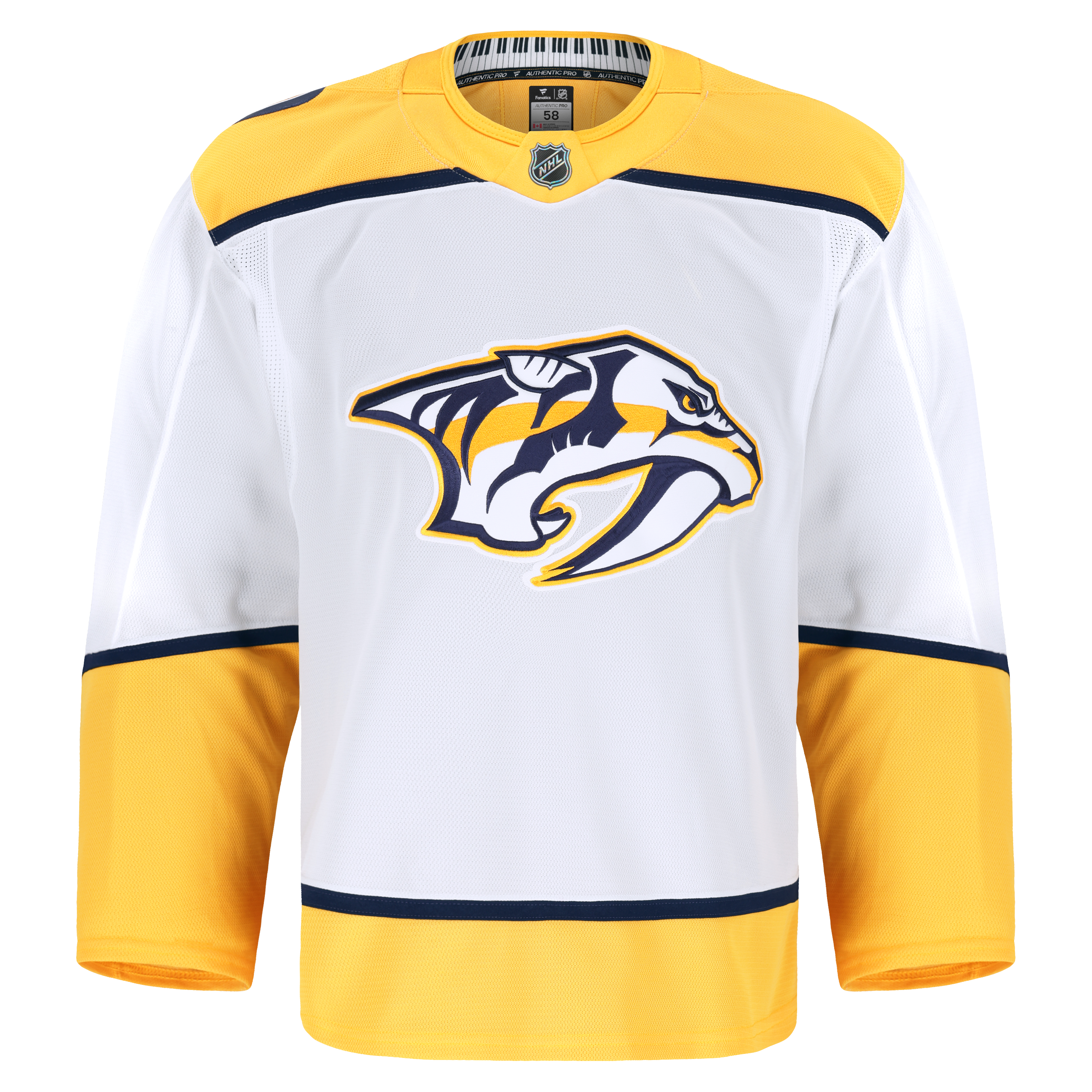 Nashville Predators Away Pro Jersey - White - Image 3