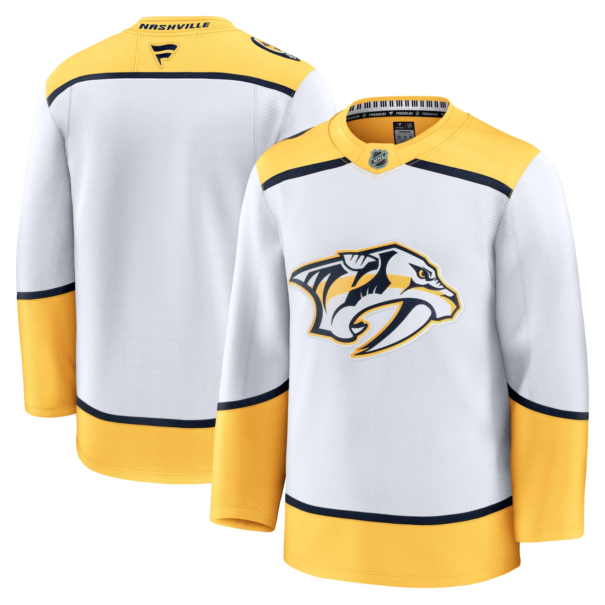 Nashville Predators Home Premium Jersey - White - Image 2