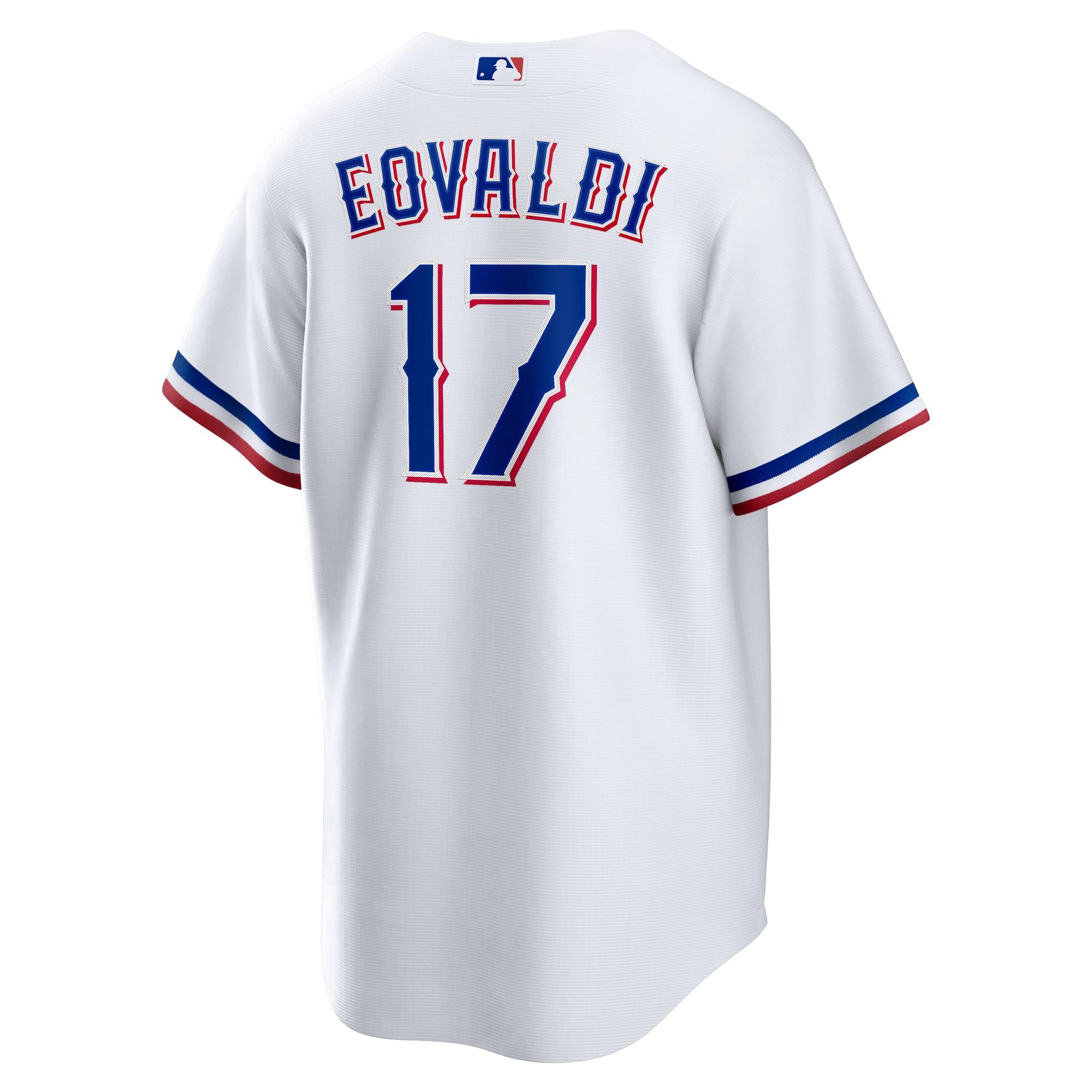 Nathan Eovaldi Texas Rangers Home Player Jersey - White - Image 4