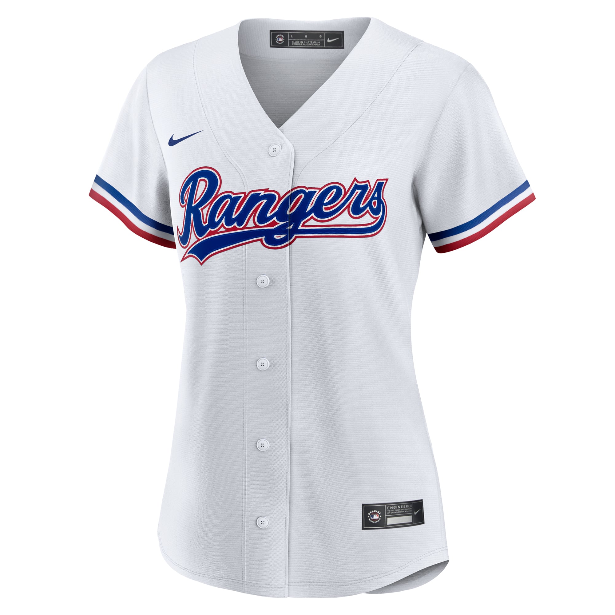 Nathan Eovaldi Texas Rangers Women's Home Jersey - White - Image 3