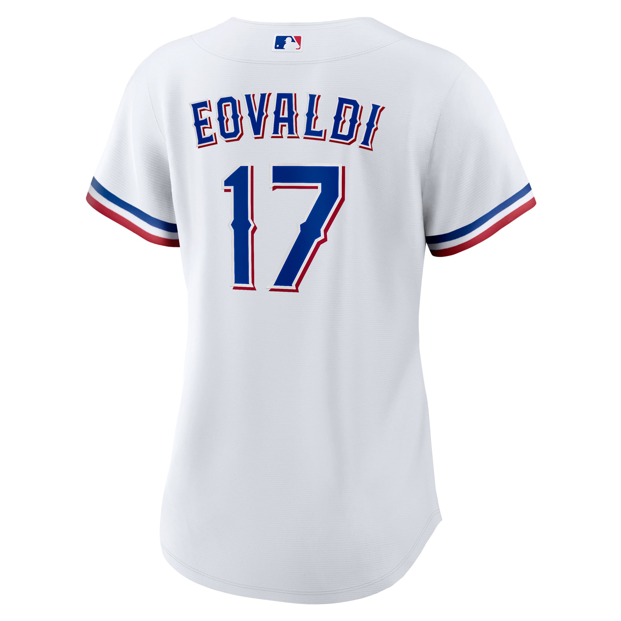 Nathan Eovaldi Texas Rangers Women's Home Jersey - White - Image 4