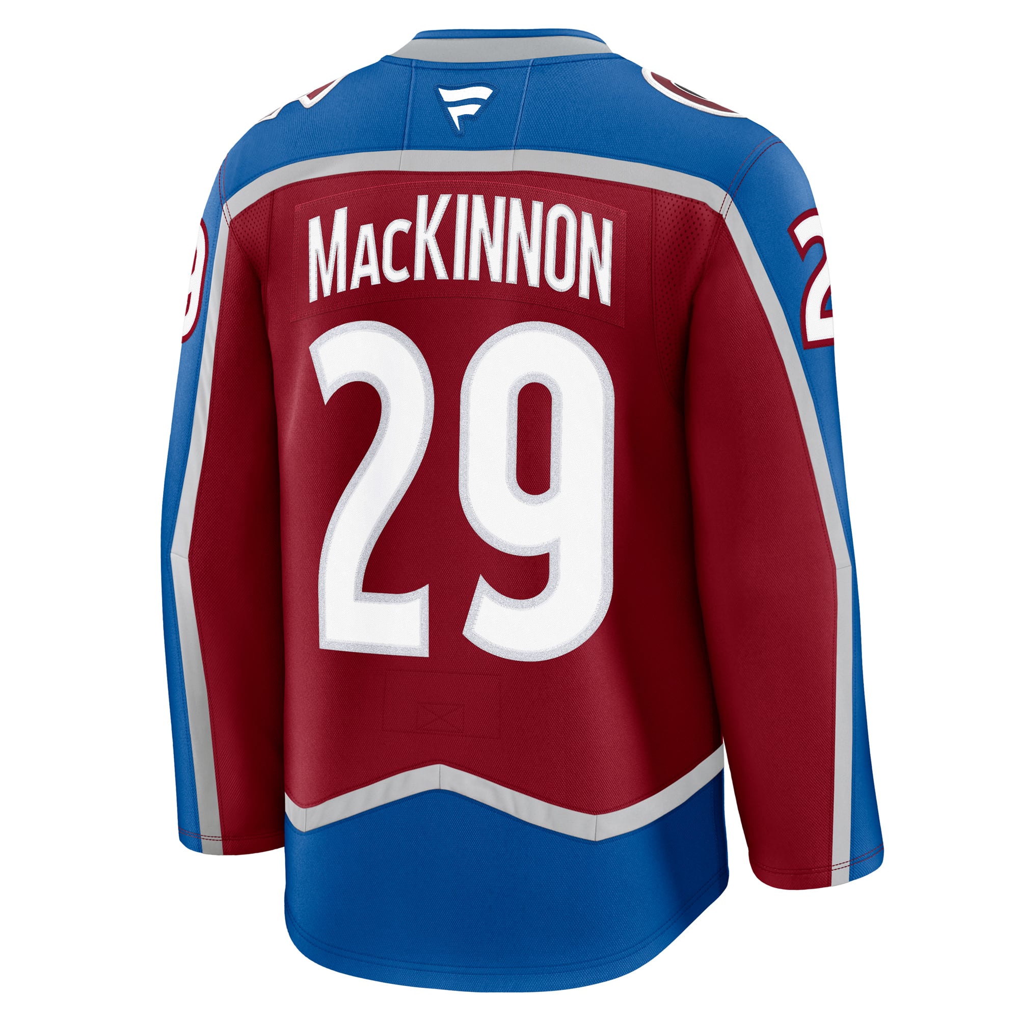 Nathan MacKinnon Colorado Avalanche Away Premium Jersey - Burgundy - Image 4