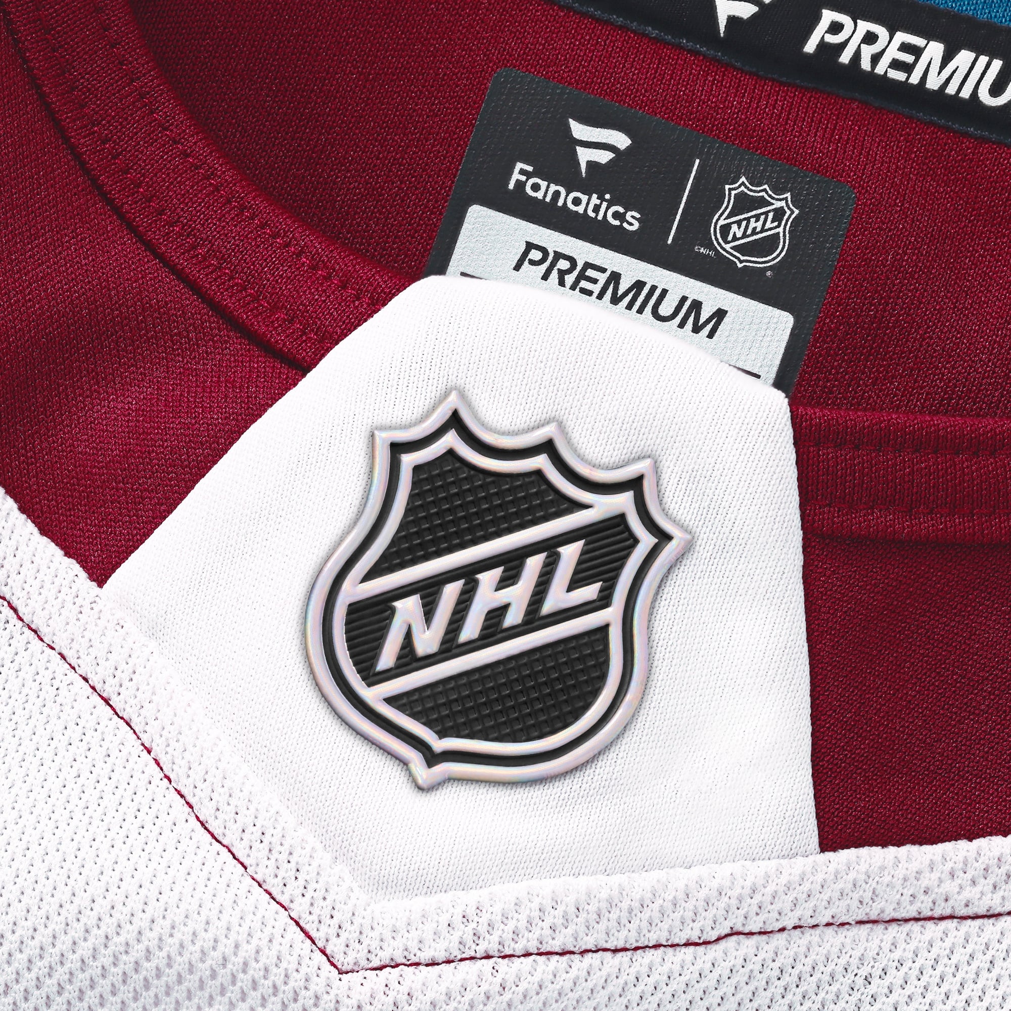 Nathan MacKinnon Colorado Avalanche Home Premium Jersey - White - Image 6