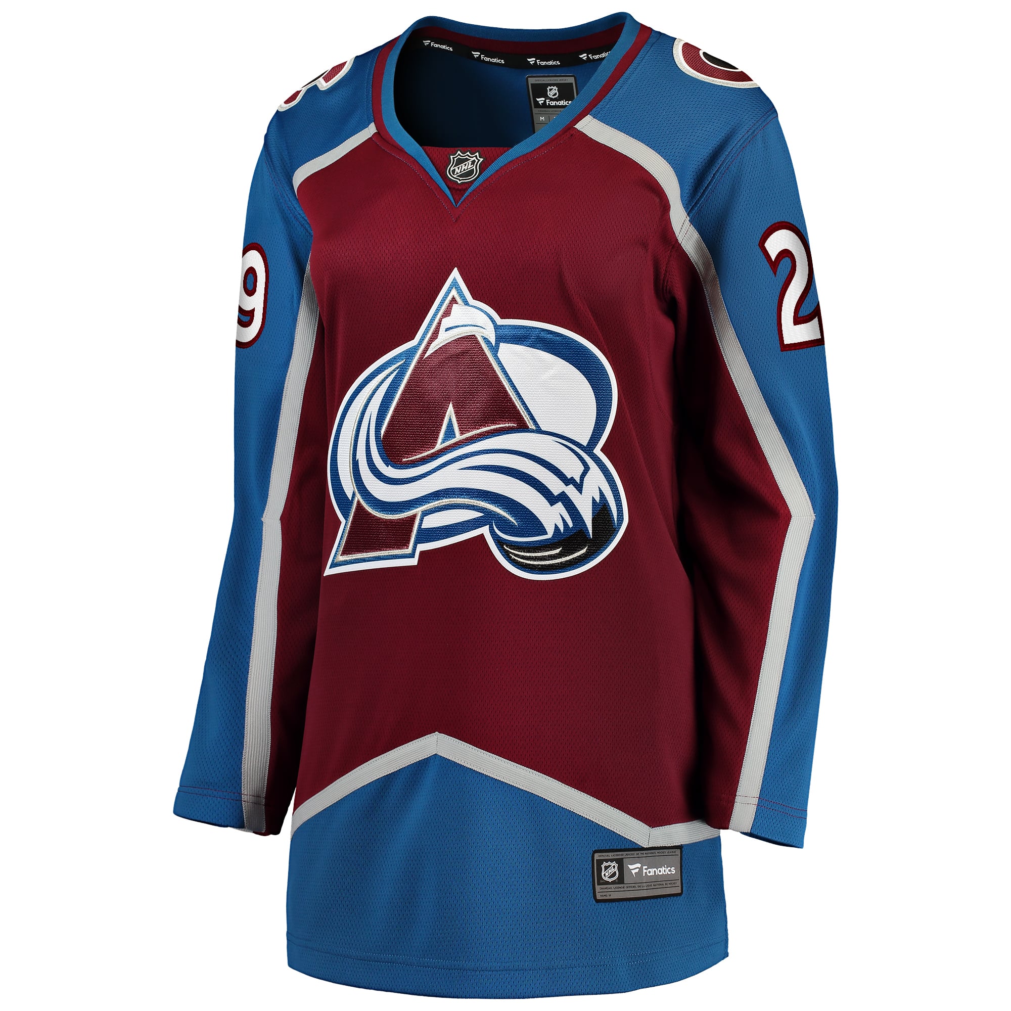 Nathan MacKinnon Colorado Avalanche Women's Home Breakaway Jersey - Maroon - Image 3