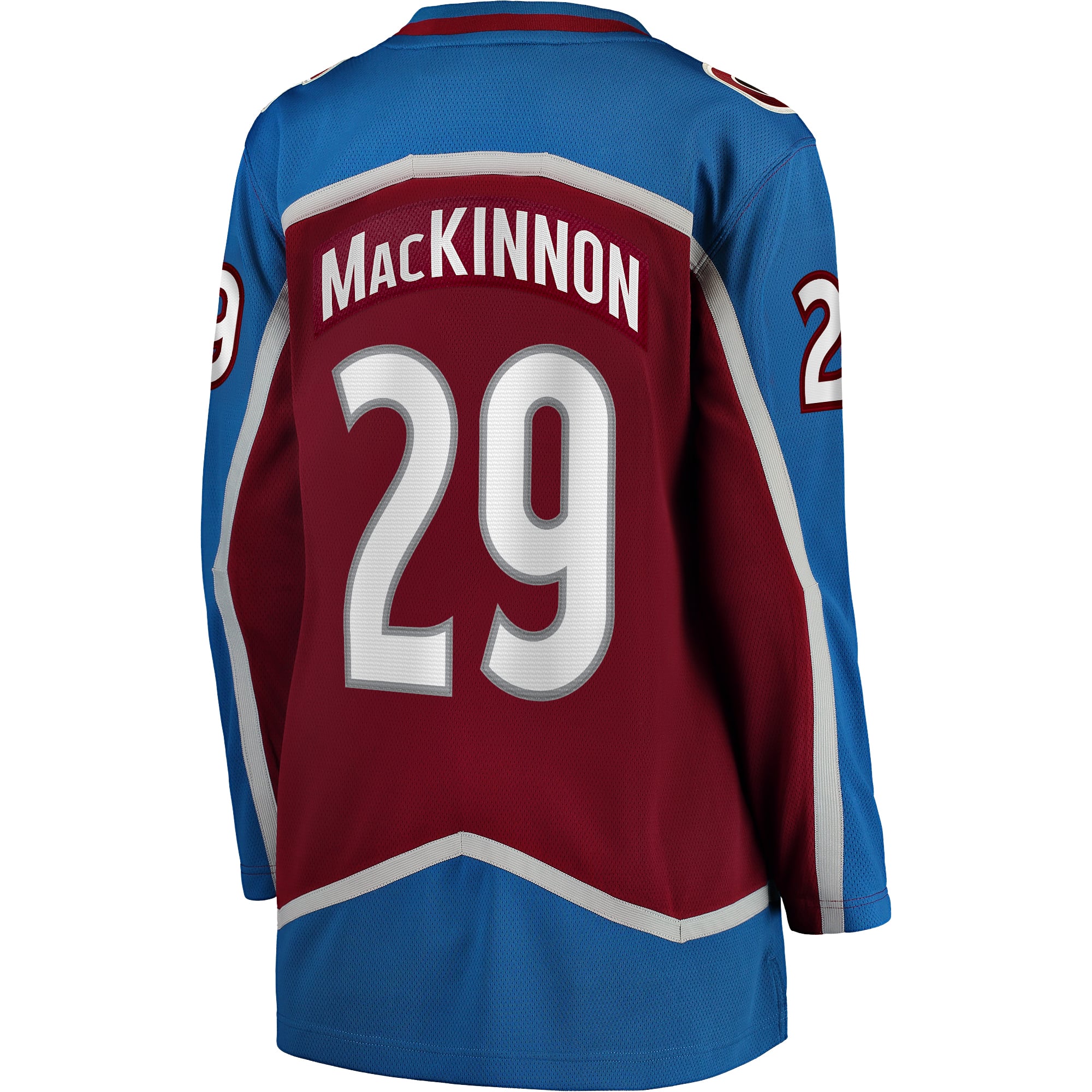 Nathan MacKinnon Colorado Avalanche Women's Home Breakaway Jersey - Maroon - Image 4