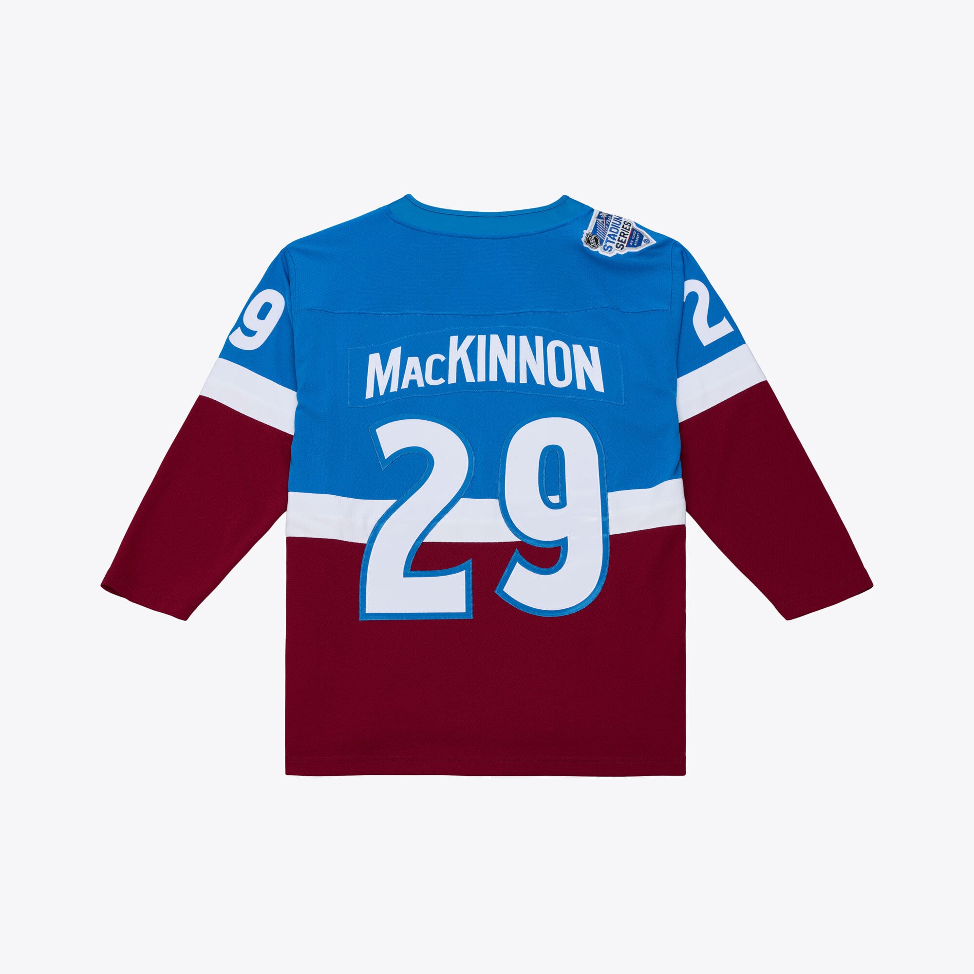 Nathan MacKinnon Colorado Avalanche 2020 Power Play Jersey - Blue - Image 3