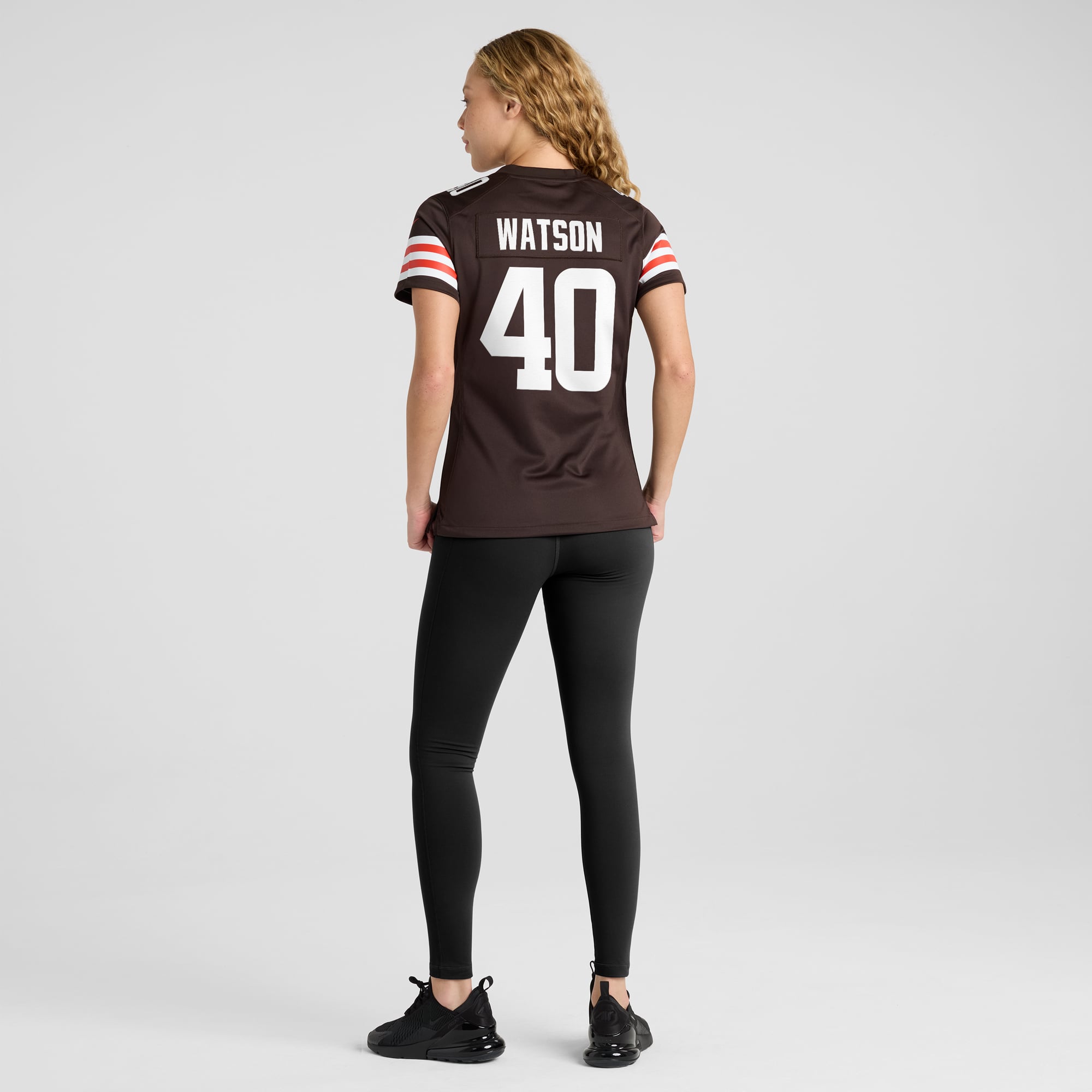 Nathaniel Watson Cleveland Browns Women's Game Jersey - Brown - Image 6