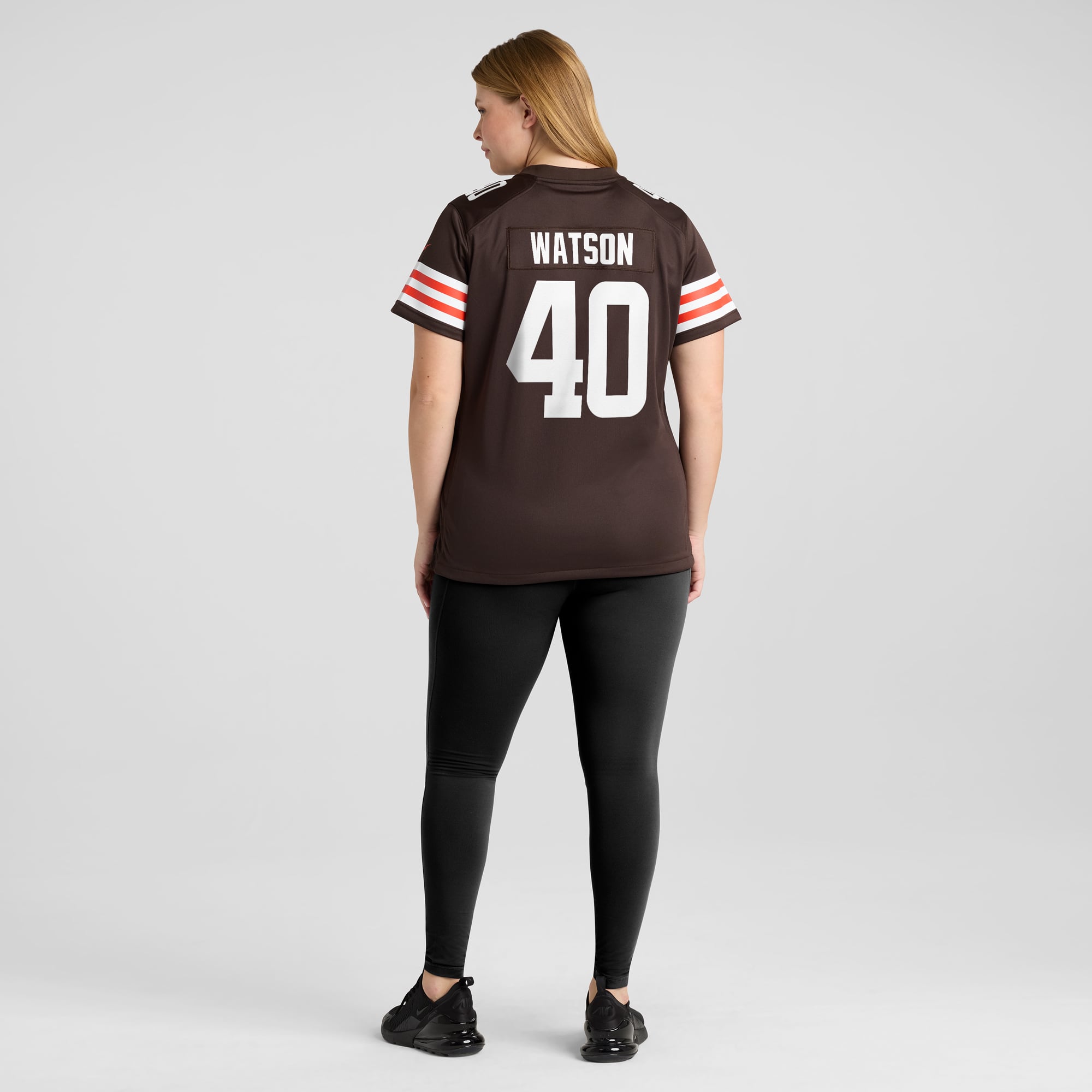 Nathaniel Watson Cleveland Browns Women's Game Jersey - Brown - Image 8