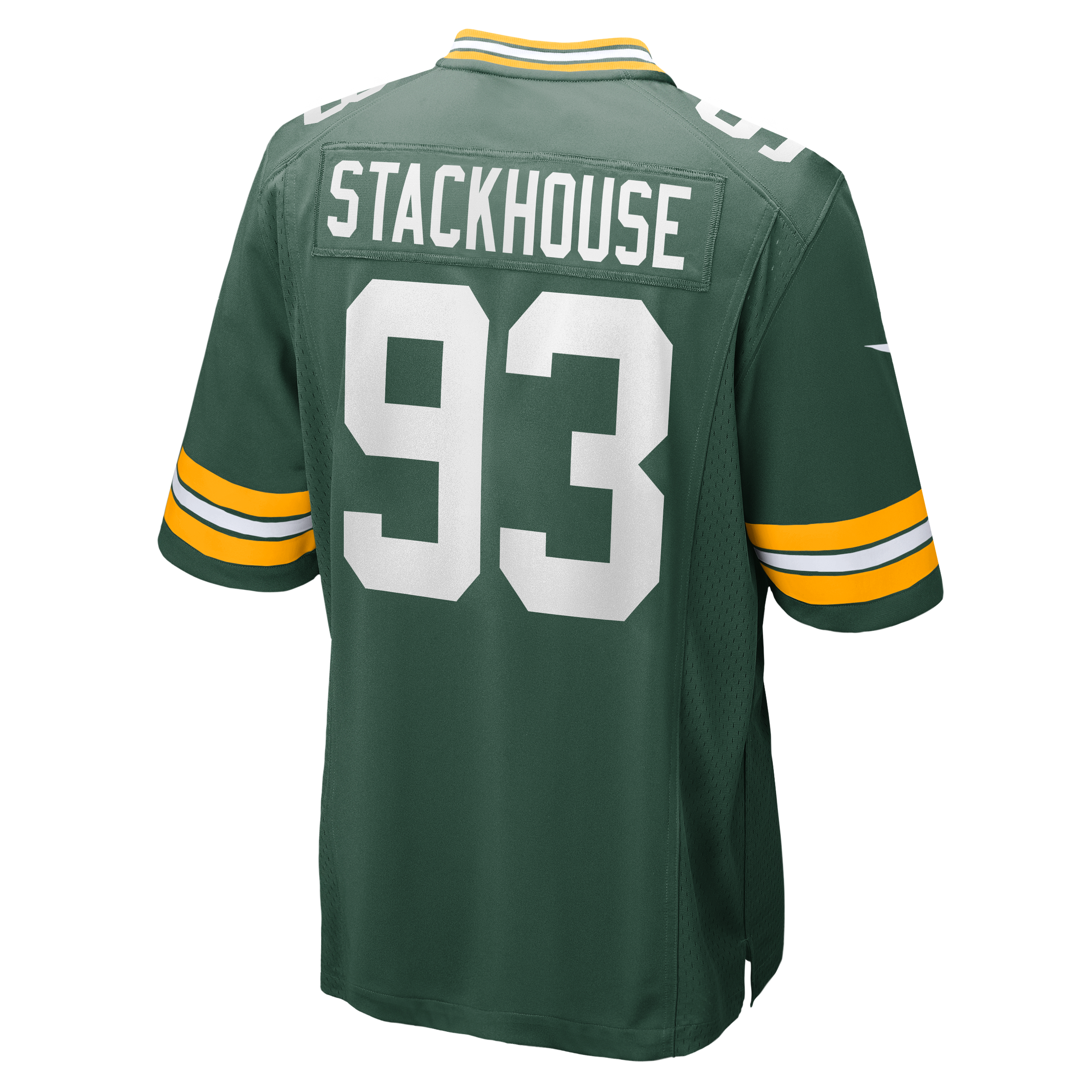 Nazir Stackhouse Green Bay Packers Team Game Jersey - Green - Image 4