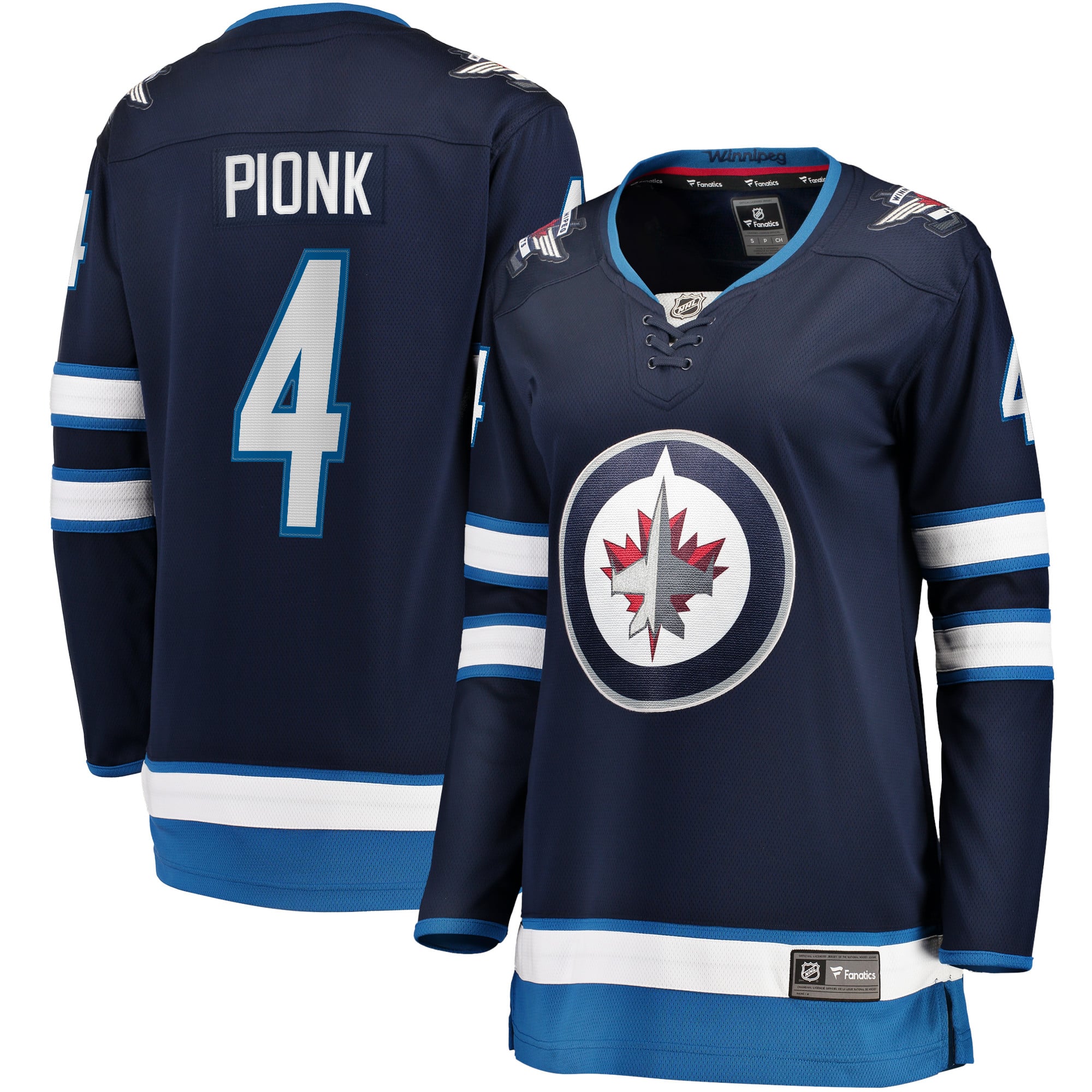 Neal Pionk Winnipeg Jets Women's Home Breakaway Player Jersey - Navy - Image 2
