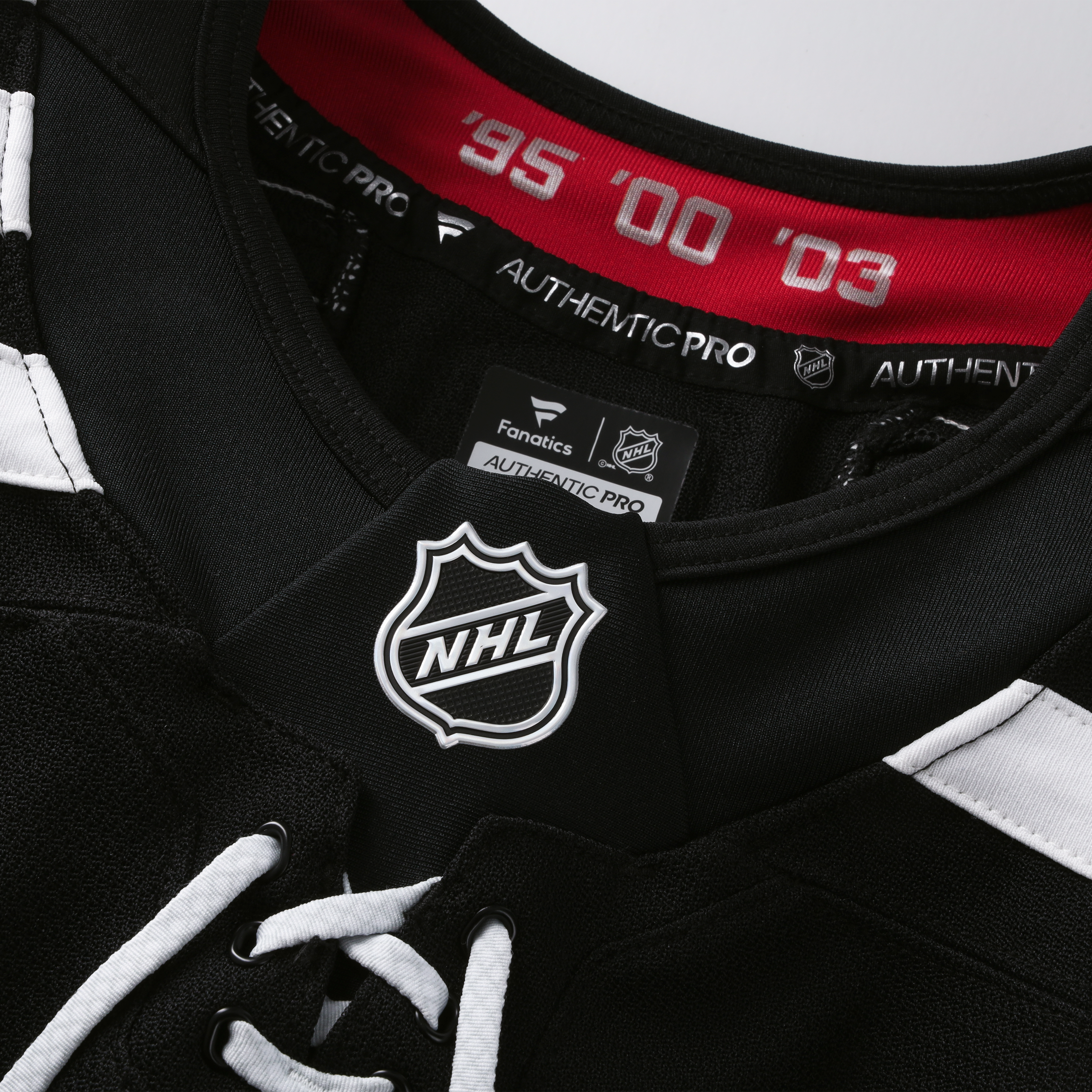 New Jersey Devils Away Pro Jersey - Black - Image 5