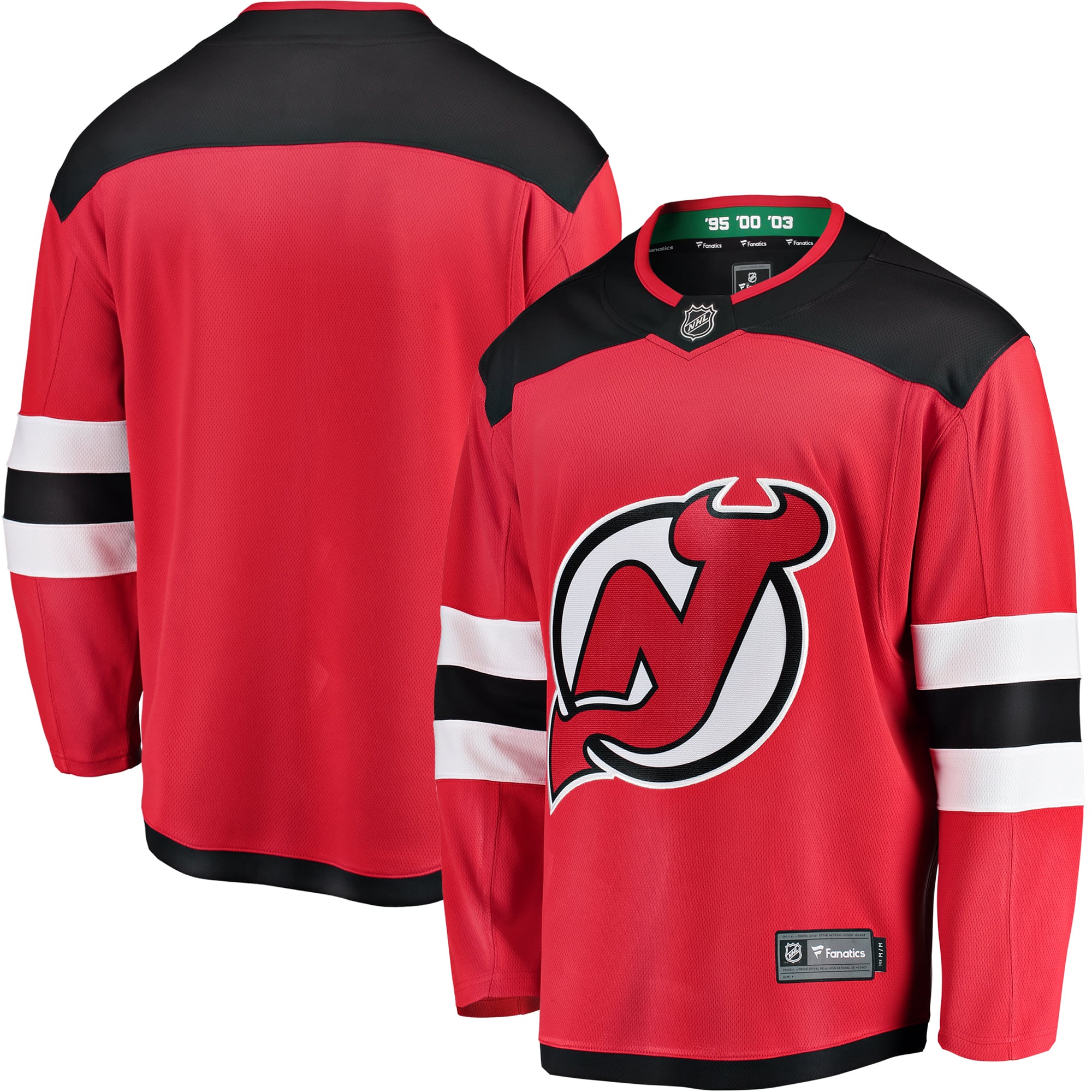 New Jersey Devils Breakaway Away Jersey - Red - Image 2