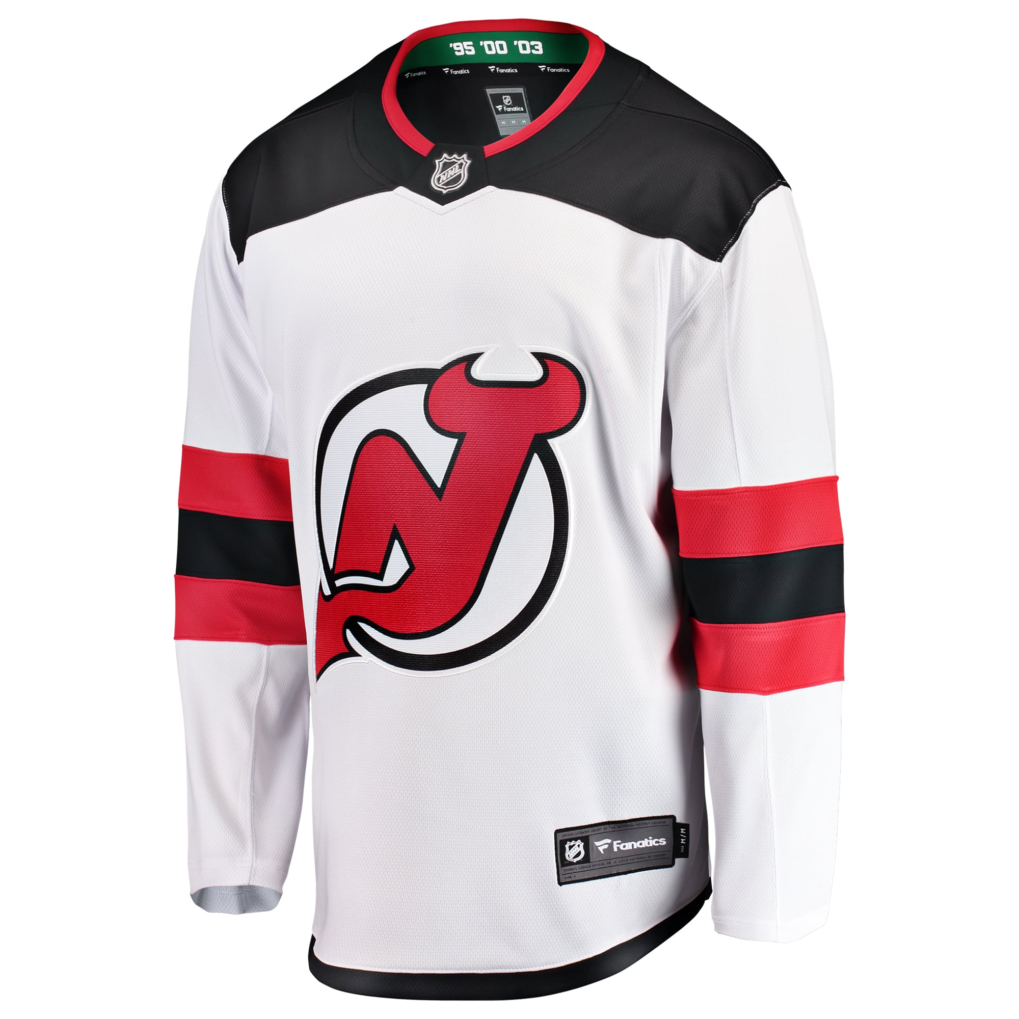 New Jersey Devils Breakaway Home Jersey - White - Image 3