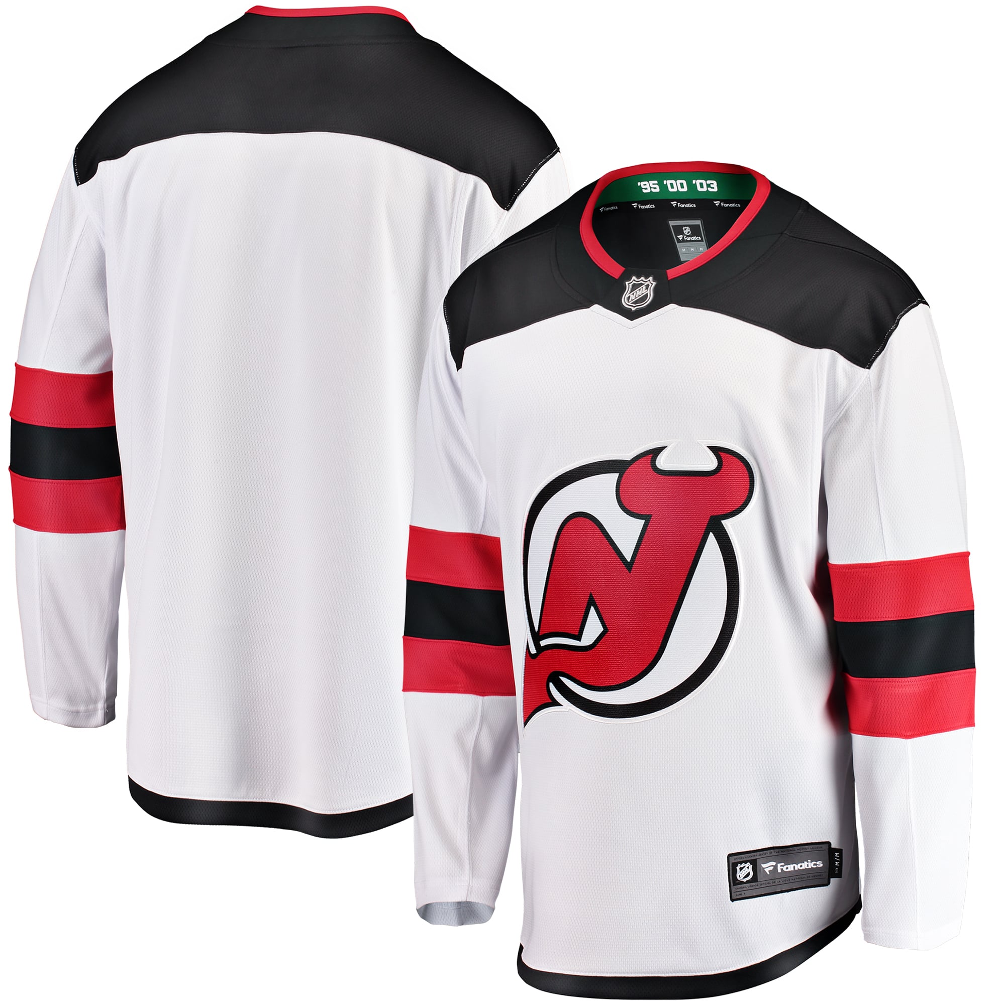 New Jersey Devils Breakaway Home Jersey - White