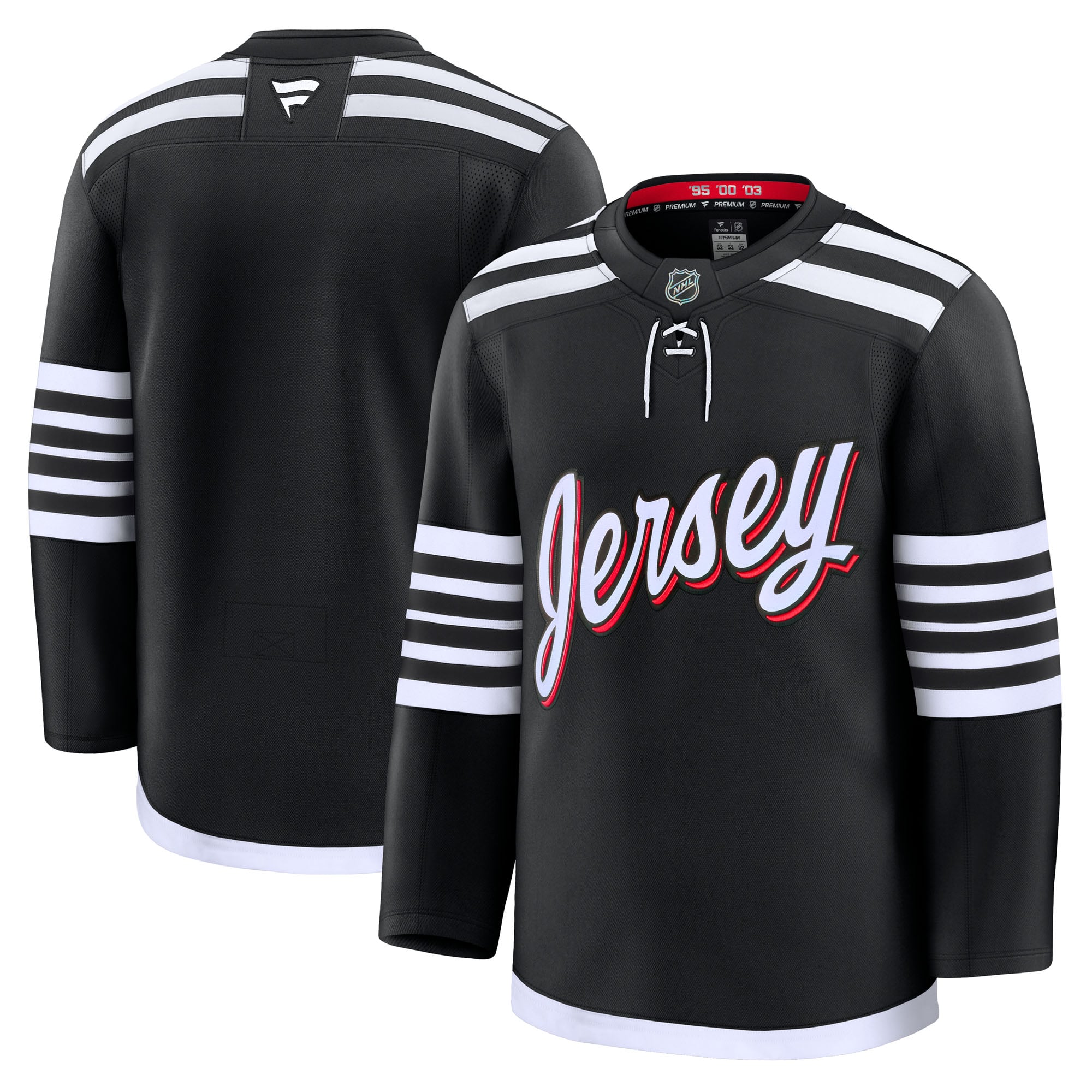 New Jersey Devils Home Premium Jersey - Black - Image 2
