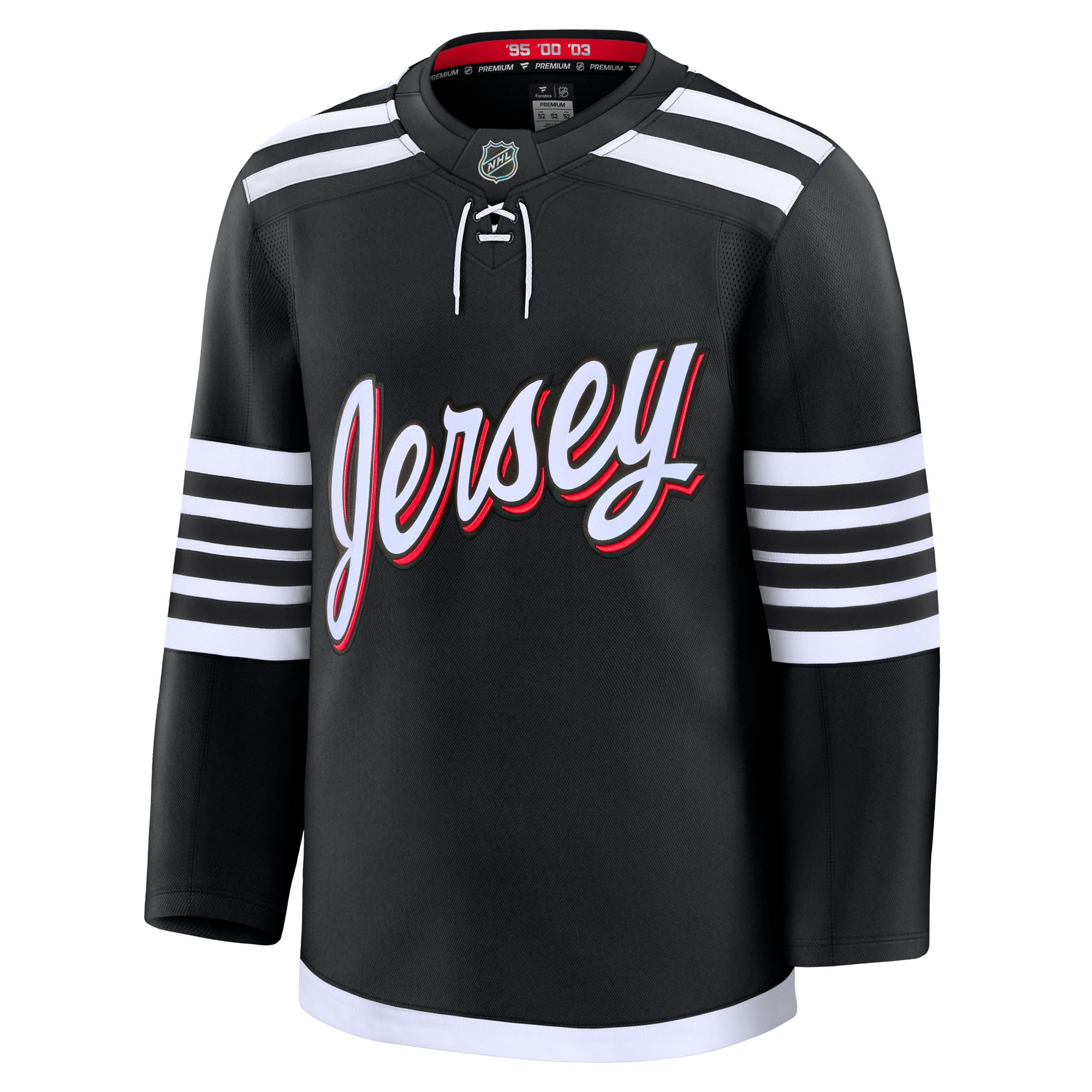 New Jersey Devils Home Premium Jersey - Black - Image 3
