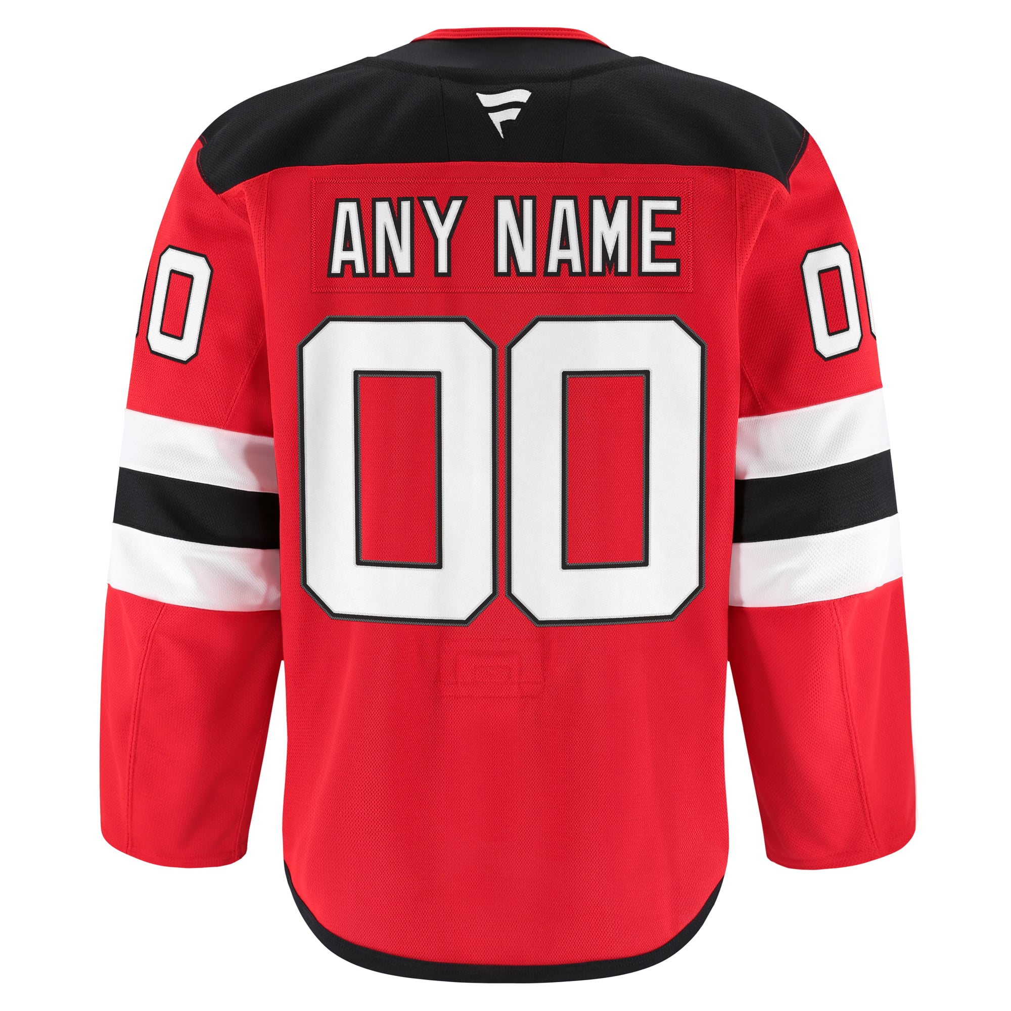 New Jersey Devils Home Pro Custom Jersey - Red - Image 4