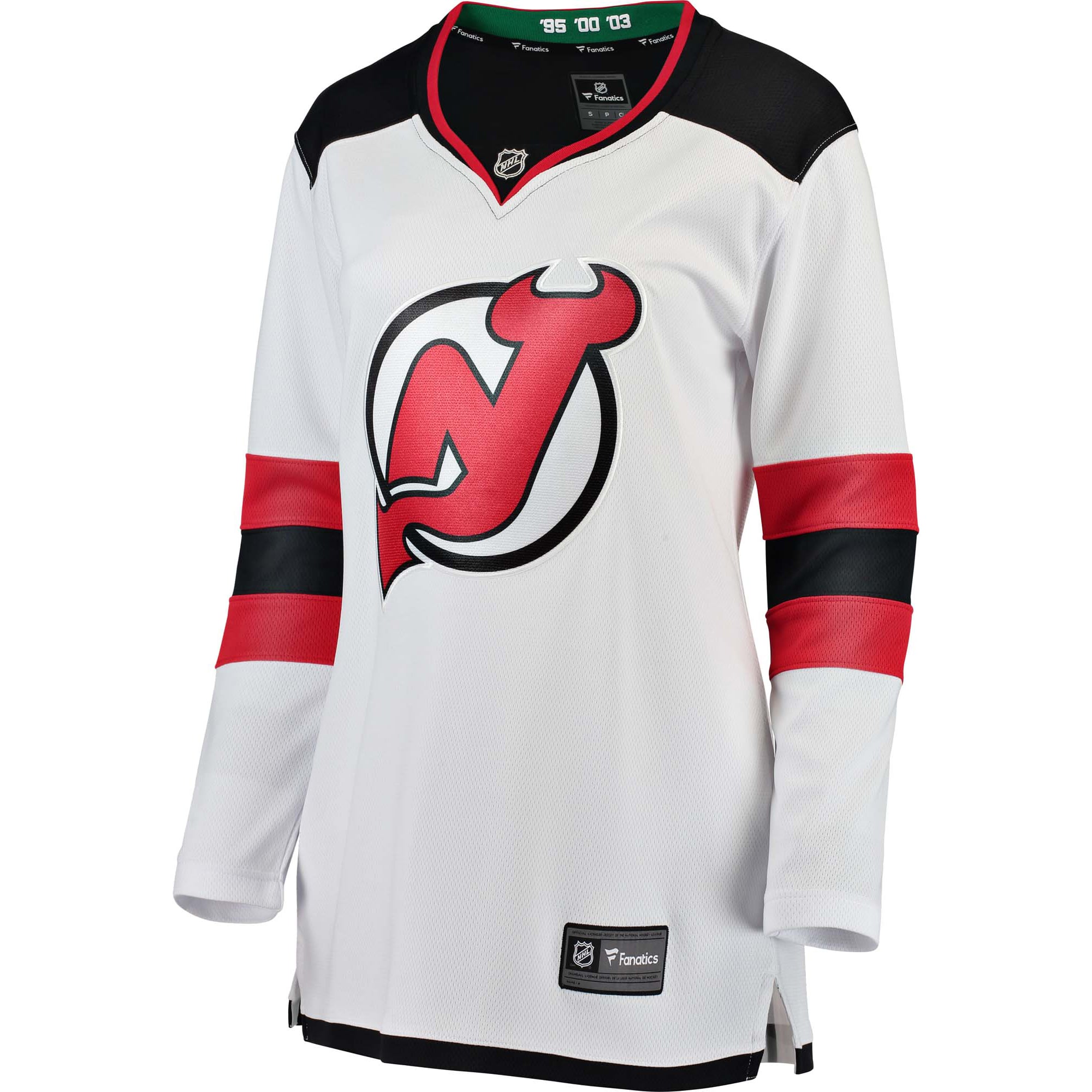 New Jersey Devils Women's Away Breakaway Jersey - White - Image 3