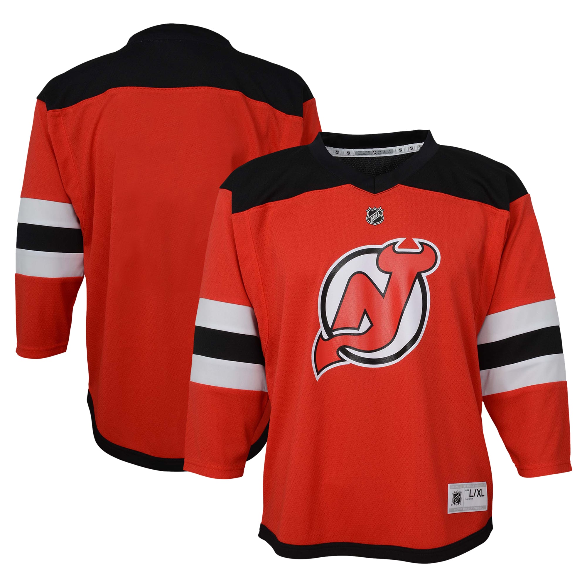 New Jersey Devils Youth Jersey - Red