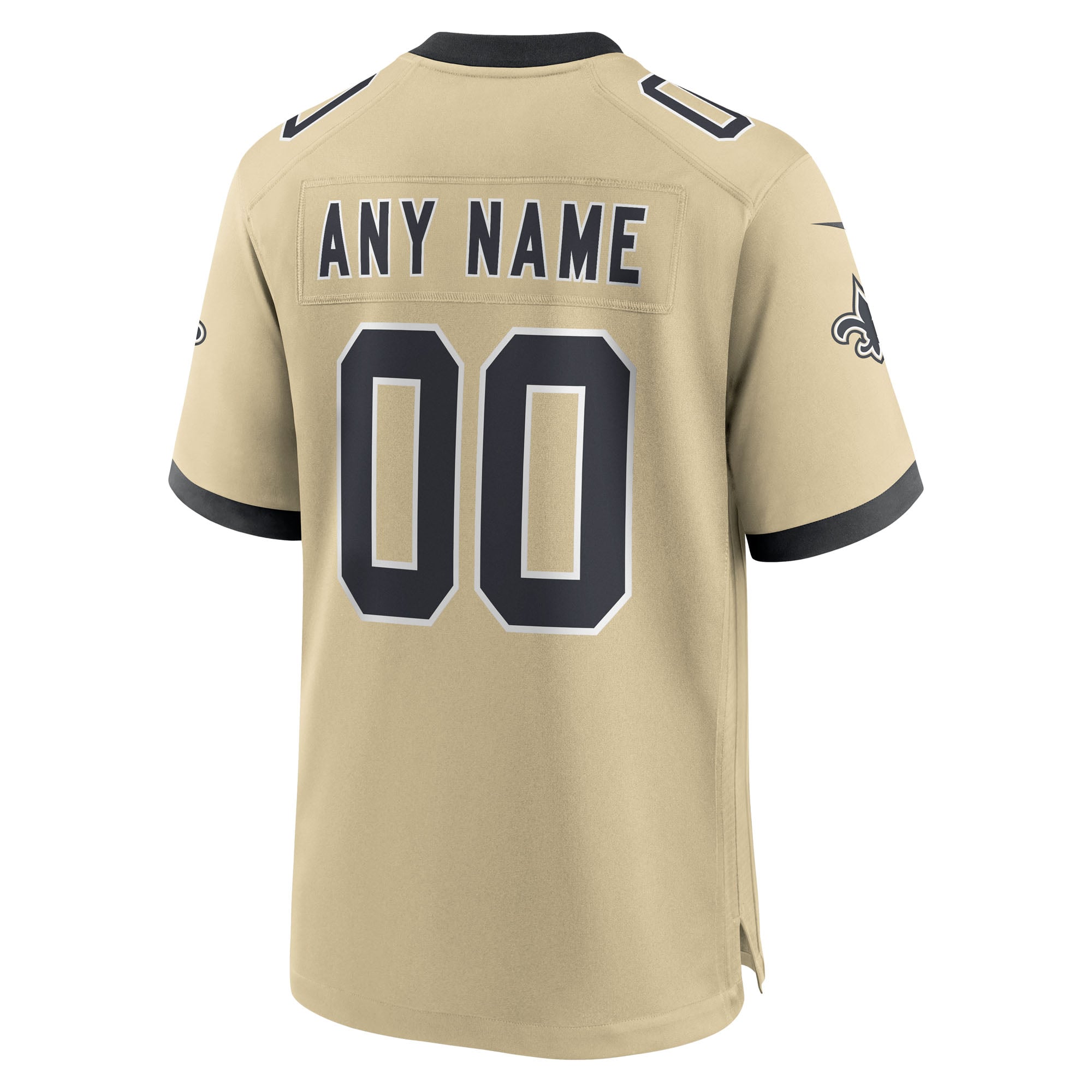 New Orleans Saints Youth Gameday Golds Alternate Custom Game Jersey - Gold - Image 4