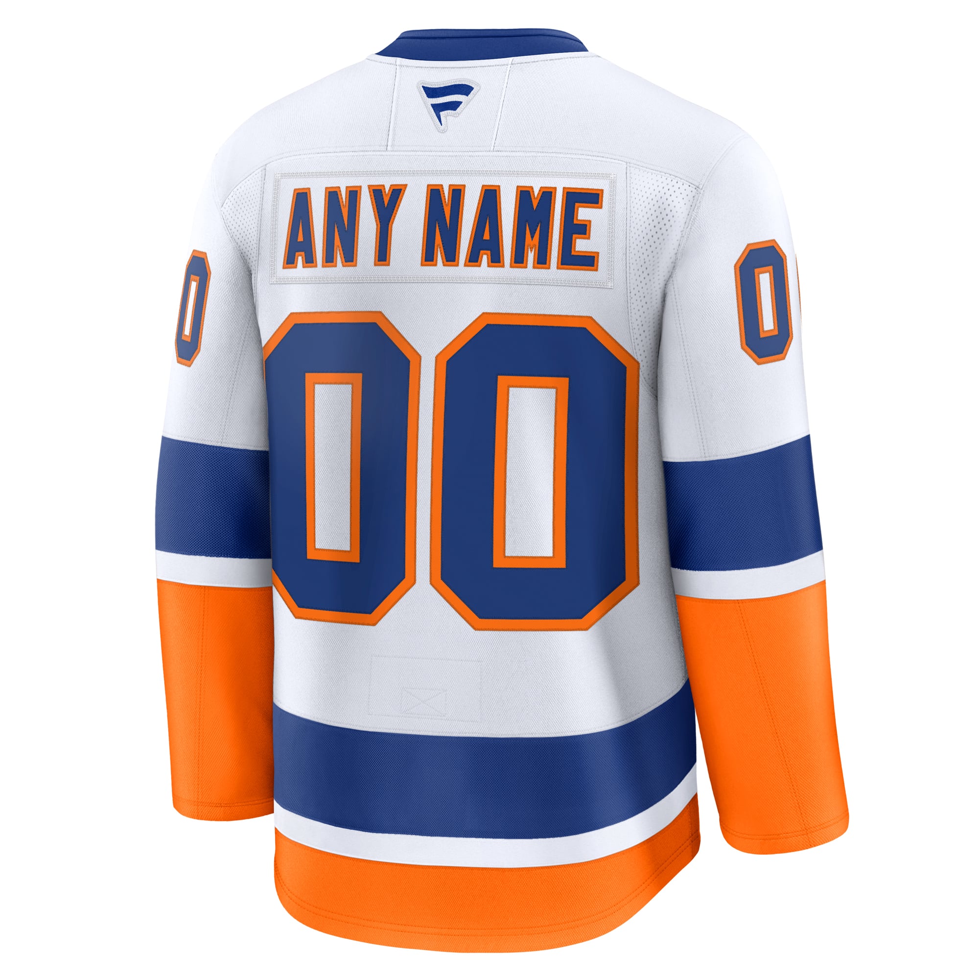 New York Islanders Home Premium Custom Jersey - White - Image 4