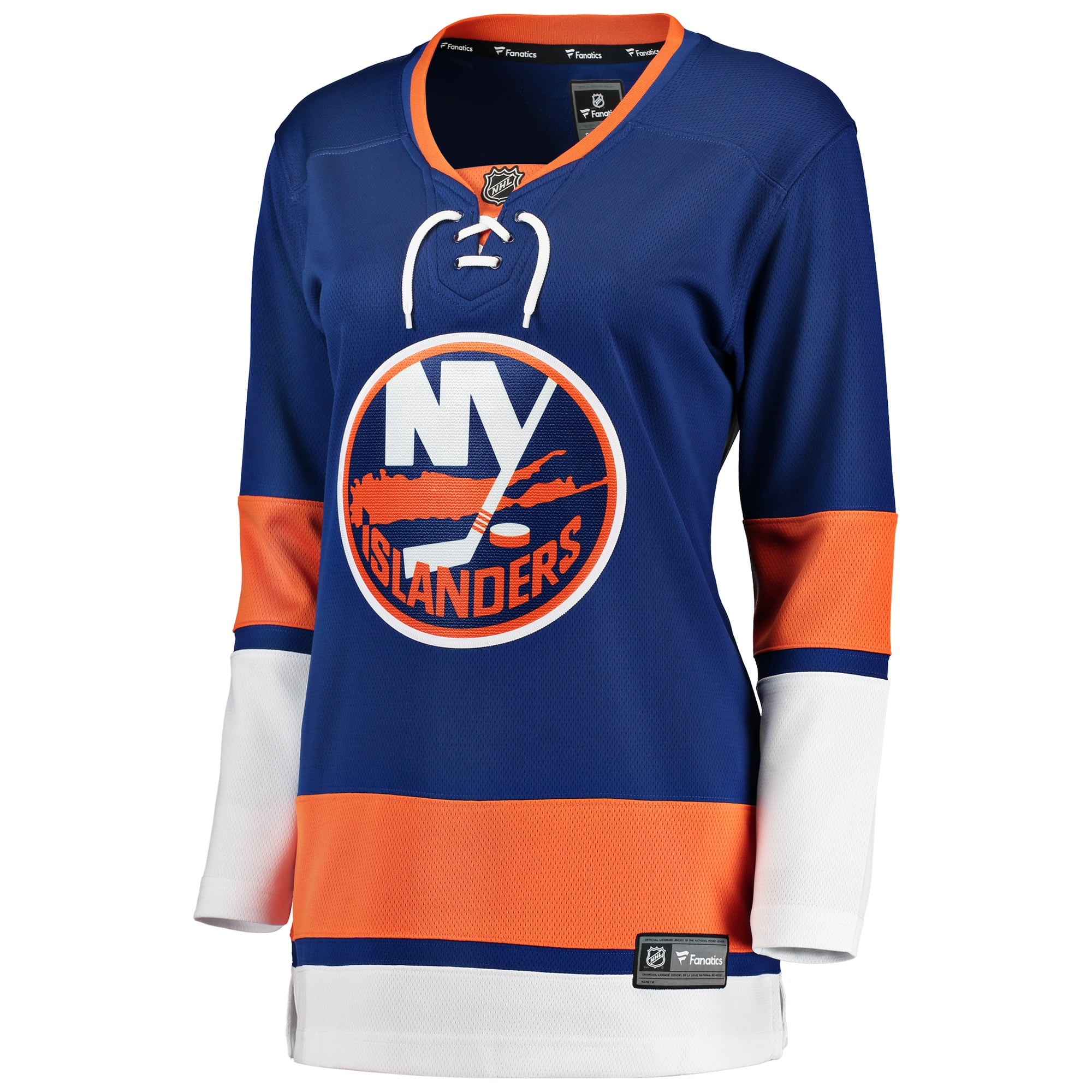 New York Islanders Women's Away Breakaway Jersey - Blue - Image 3