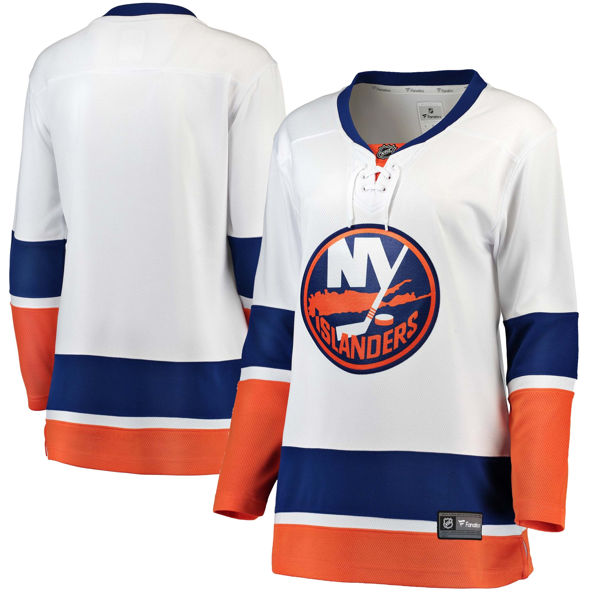 New York Islanders Women's Home Breakaway Jersey - White - Image 2