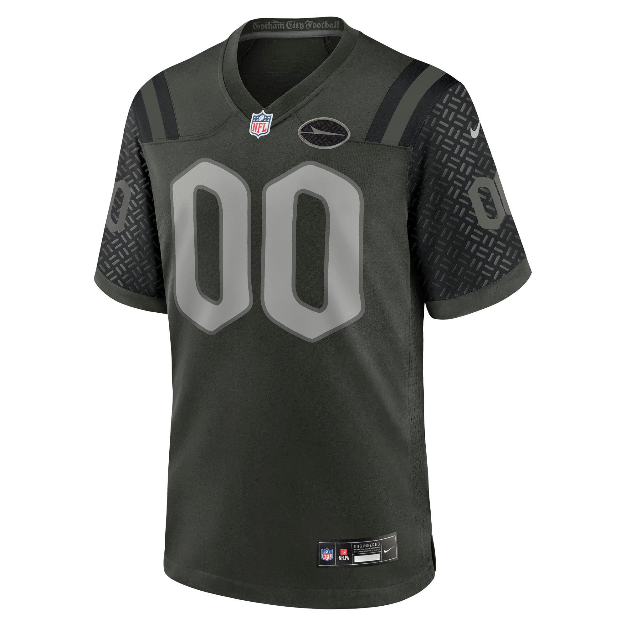New York Jets 2025 Rivalries Collection Custom Game Jersey - Gotham Green - Image 3