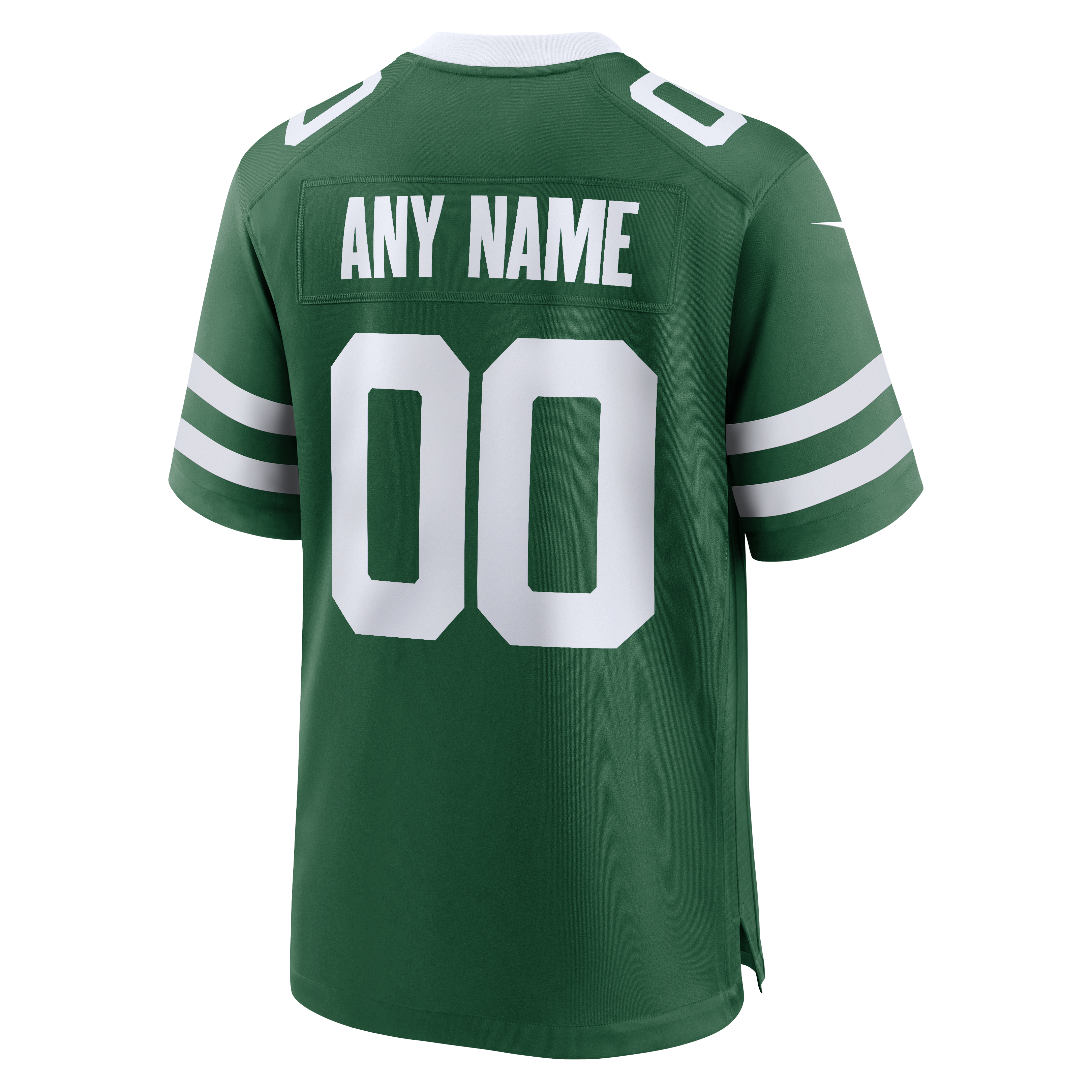 New York Jets Alternate Custom Game Jersey - Legacy Black - Green - Image 4
