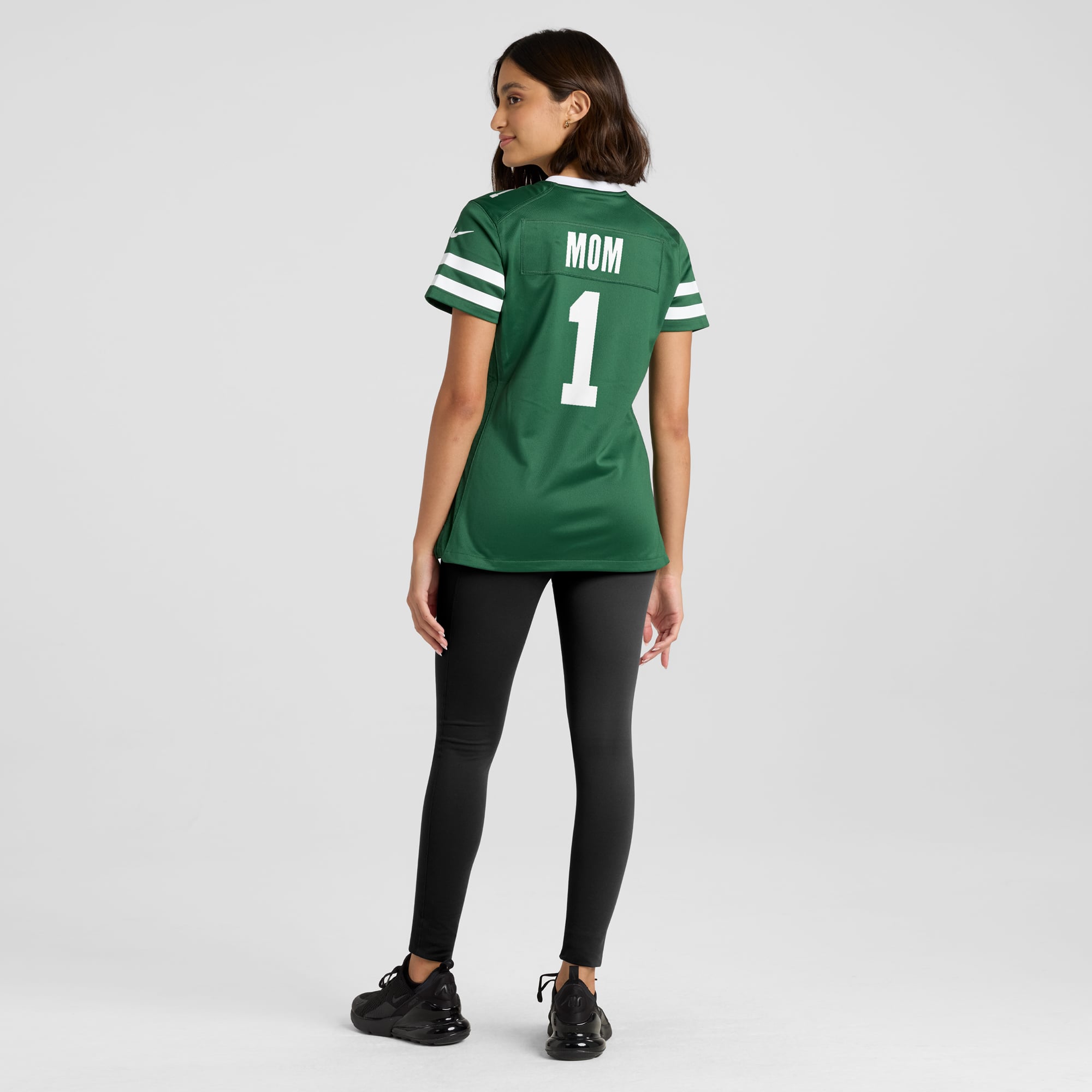 New York Jets Women's #1 Mom Game Jersey - Legacy Green - Image 6