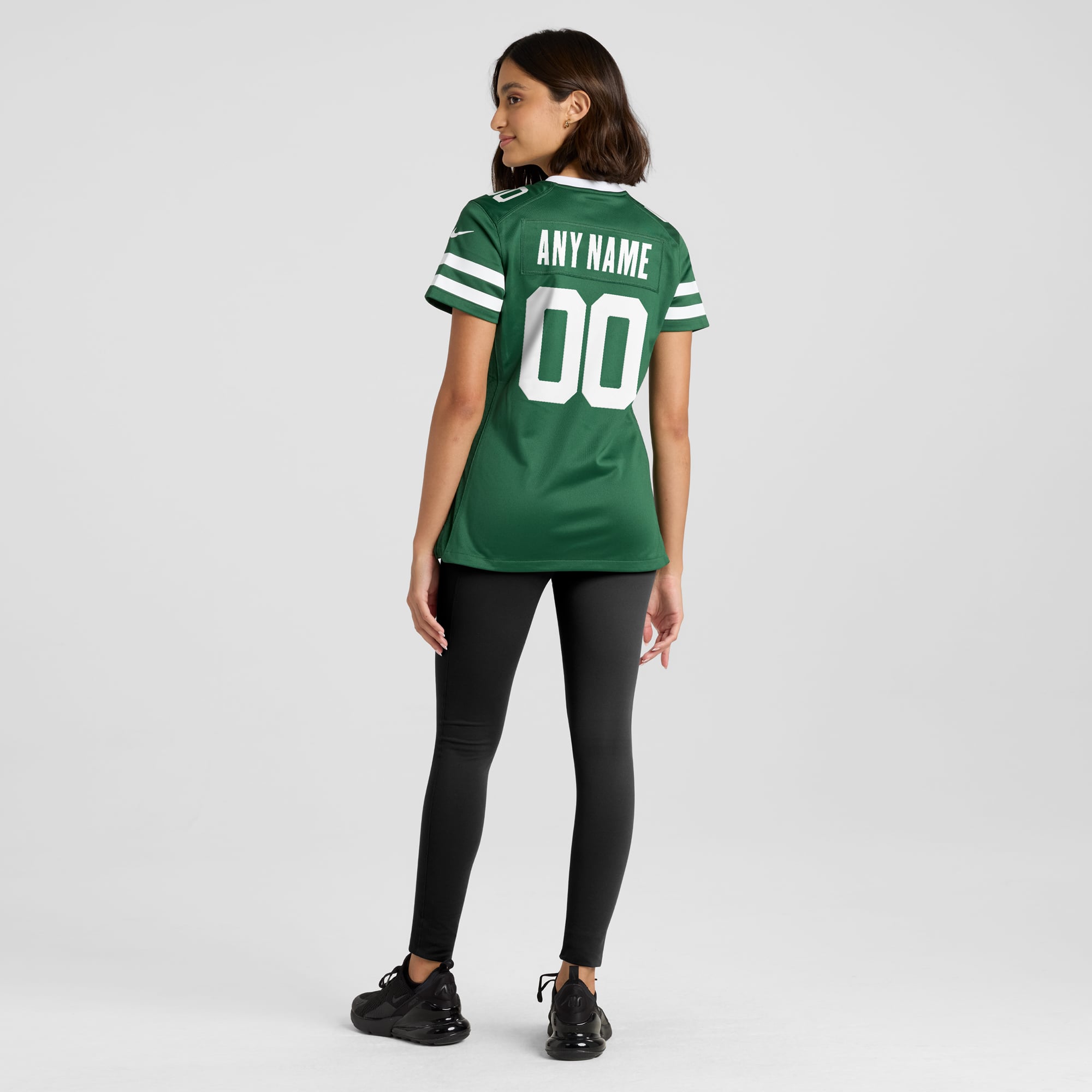 New York Jets Women's Custom Game Jersey - Legacy Green - Image 6