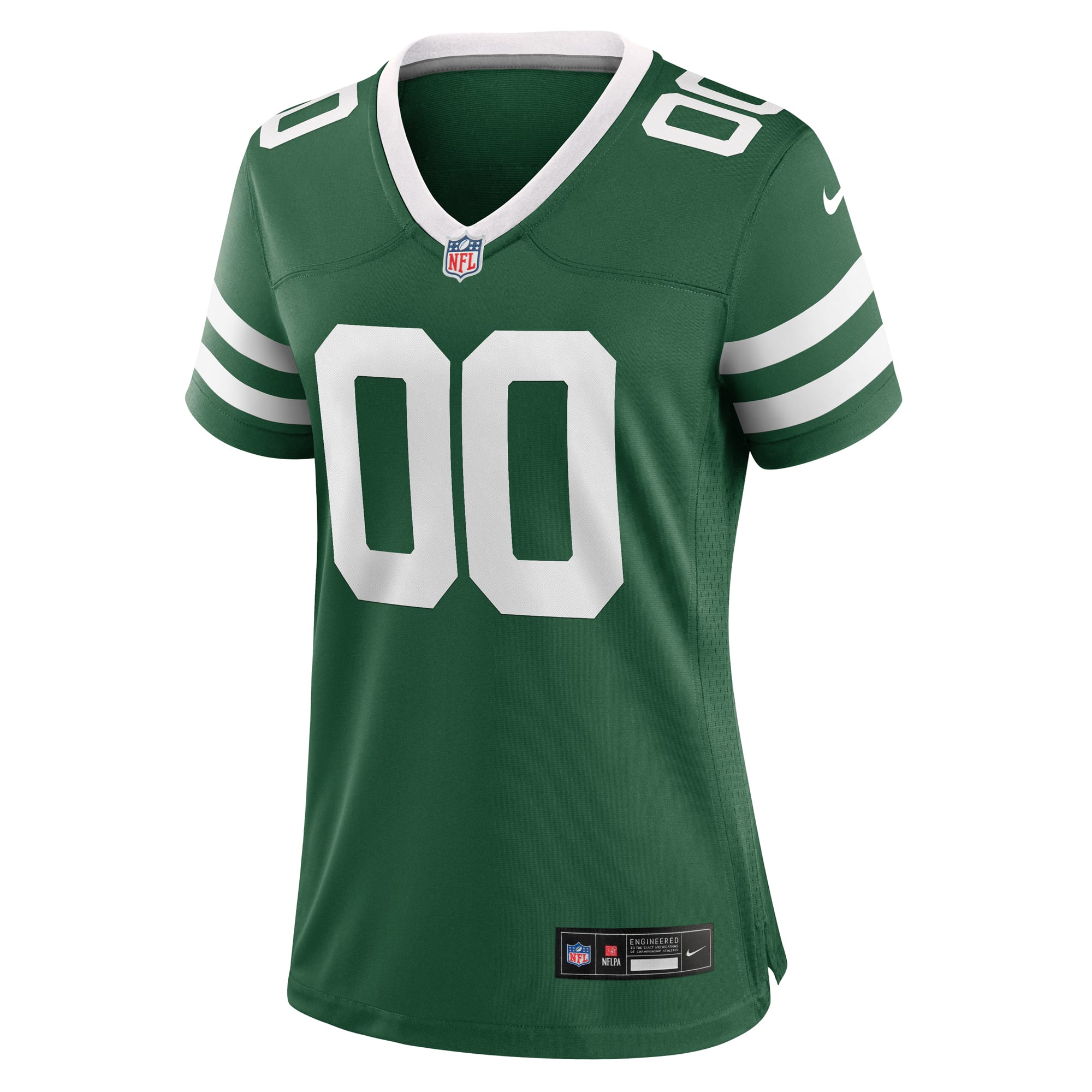 New York Jets Women's Custom Game Jersey - Legacy Green - Image 3