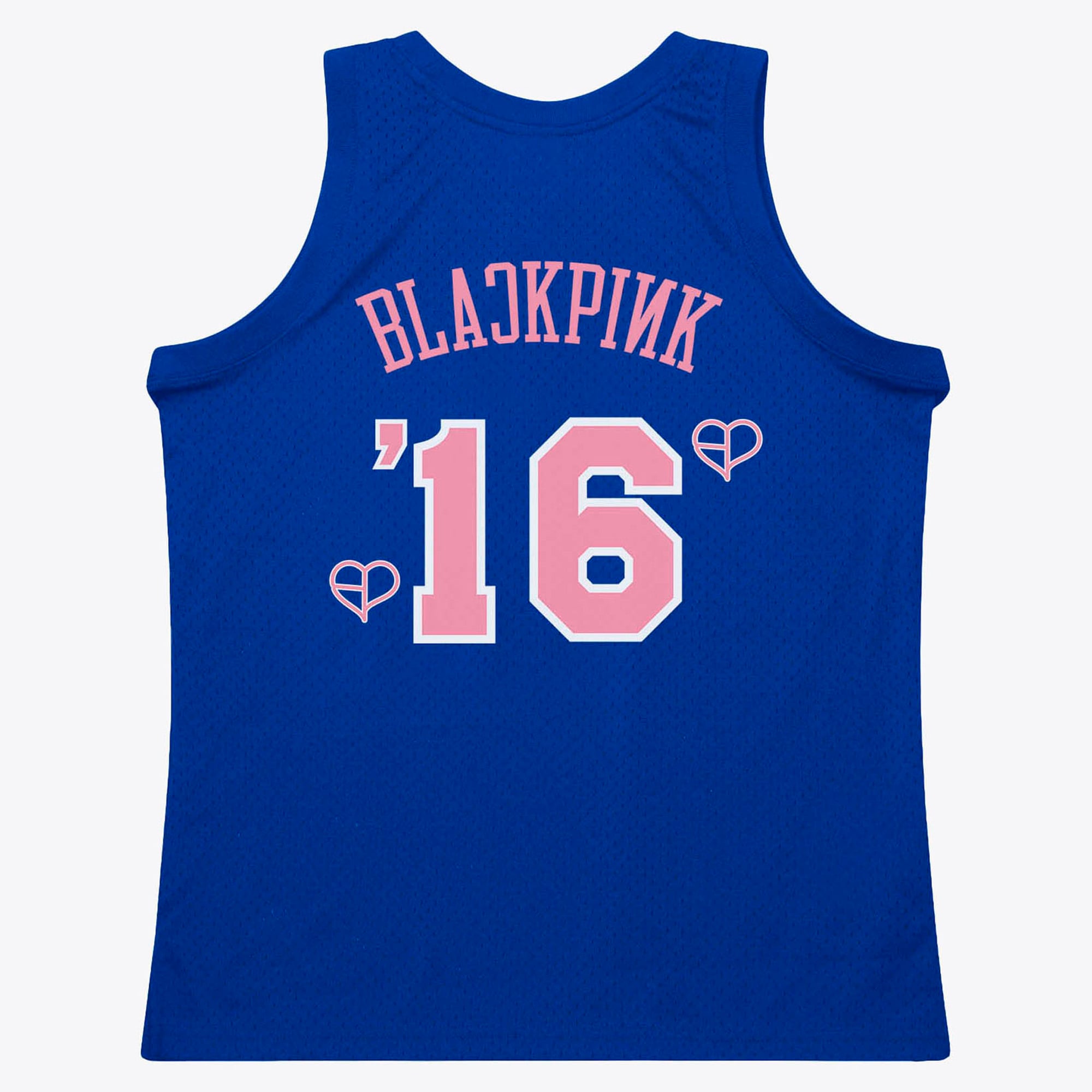 New York Knicks x BLACKPINK Hardwood Classics Swingman Jersey - Blue - Limited Edition - Image 3