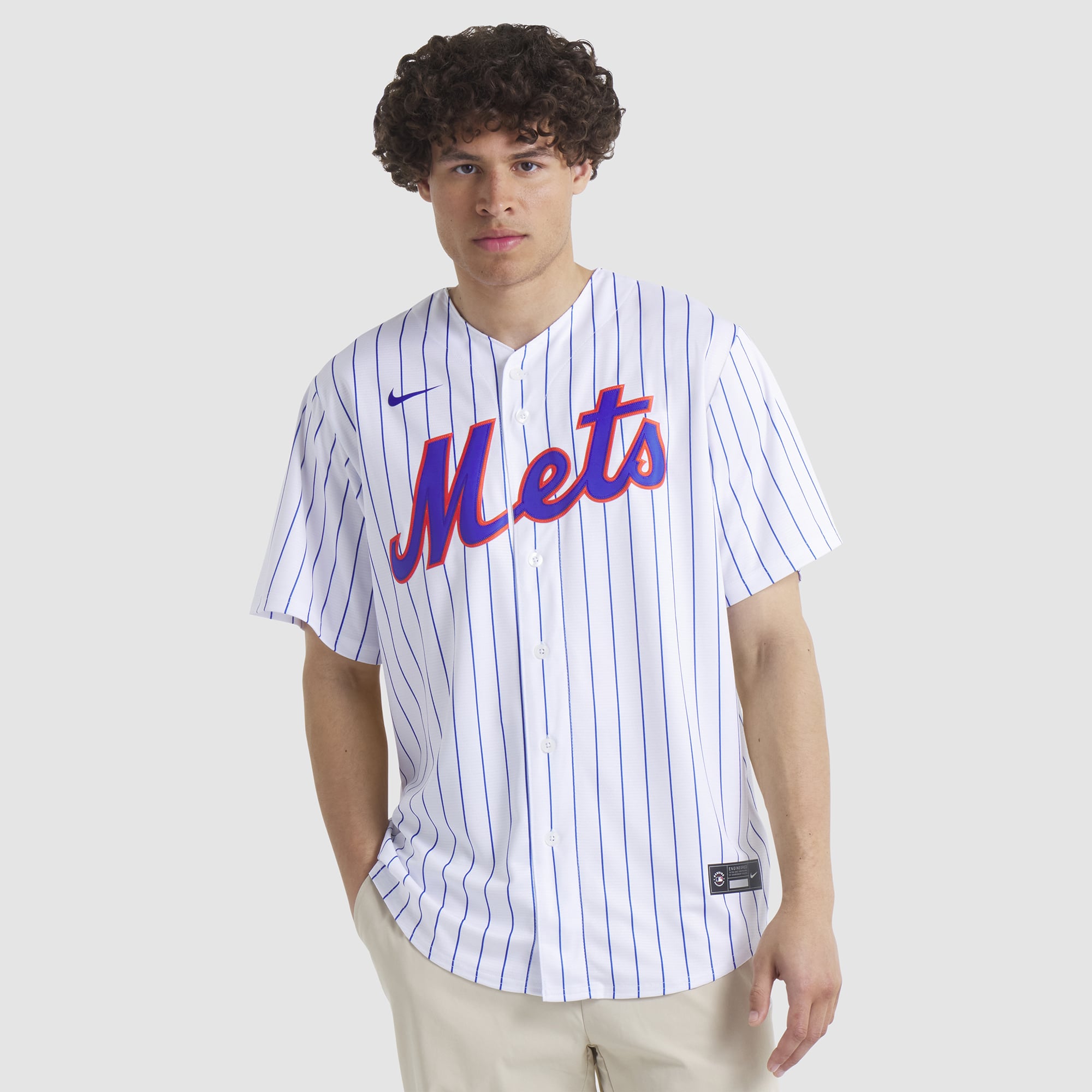 New York Mets Home Team Jersey - White - Image 5