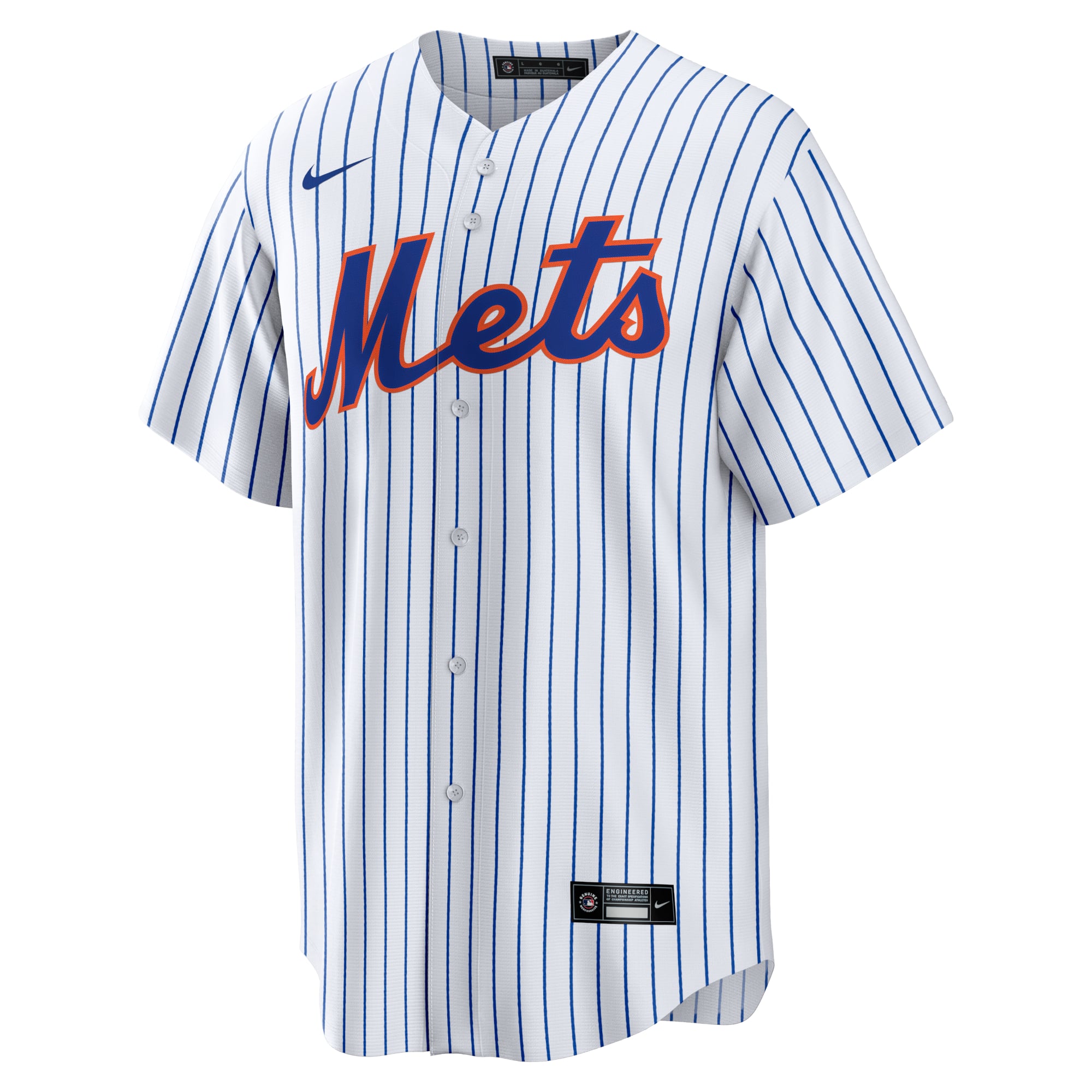 New York Mets Home Team Jersey - White - Image 3