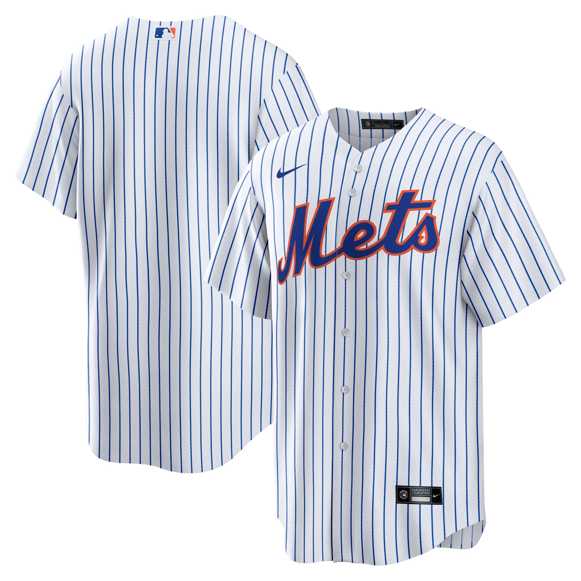 New York Mets Home Team Jersey - White - Image 2