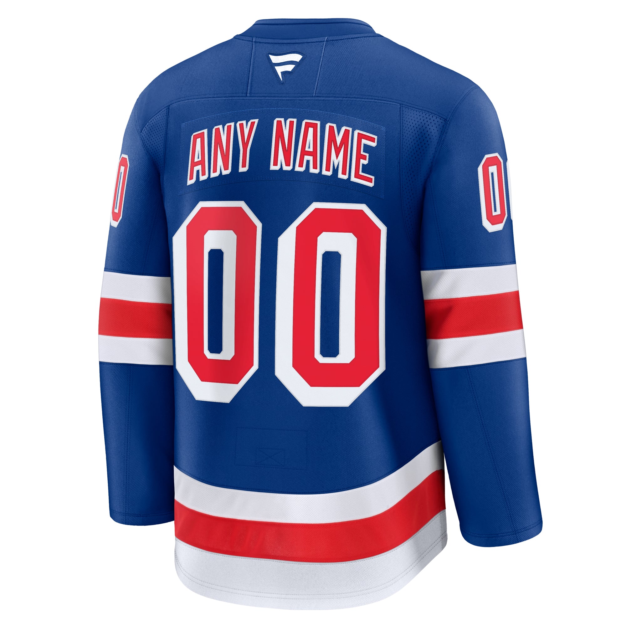 New York Rangers Alternate Premium Custom Jersey - Royal - Image 4
