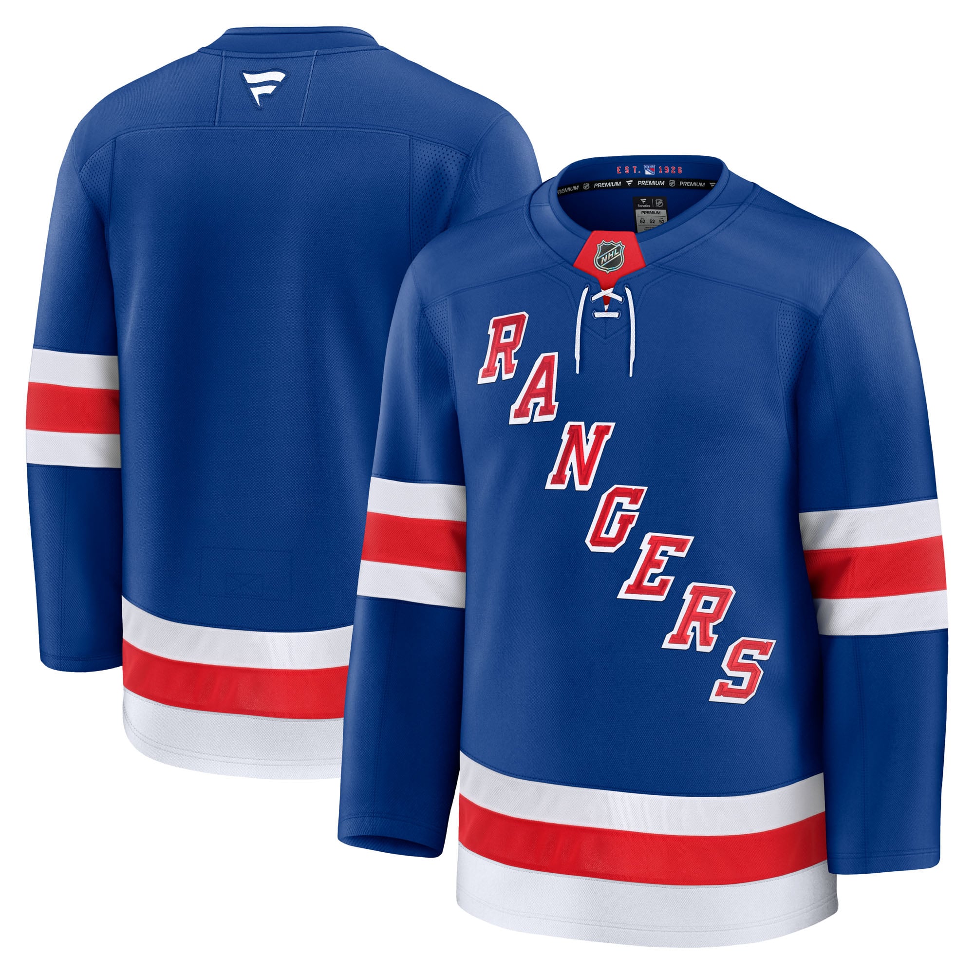 New York Rangers Alternate Premium Jersey - Blue - Image 2