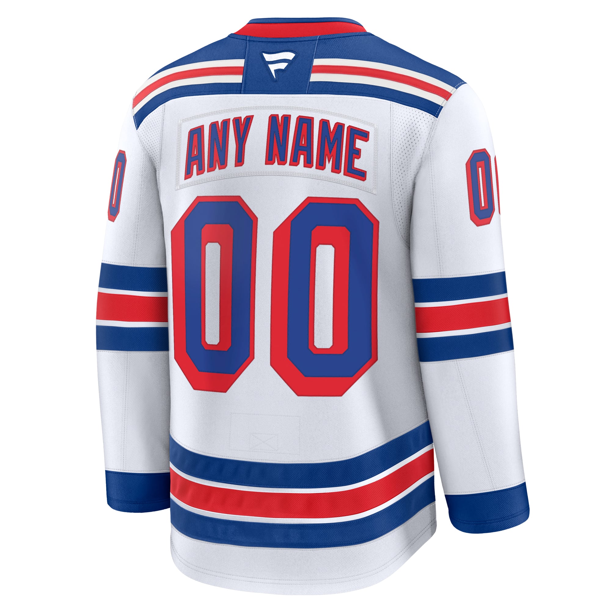 New York Rangers Centennial Premium Custom Jersey - White - Image 4