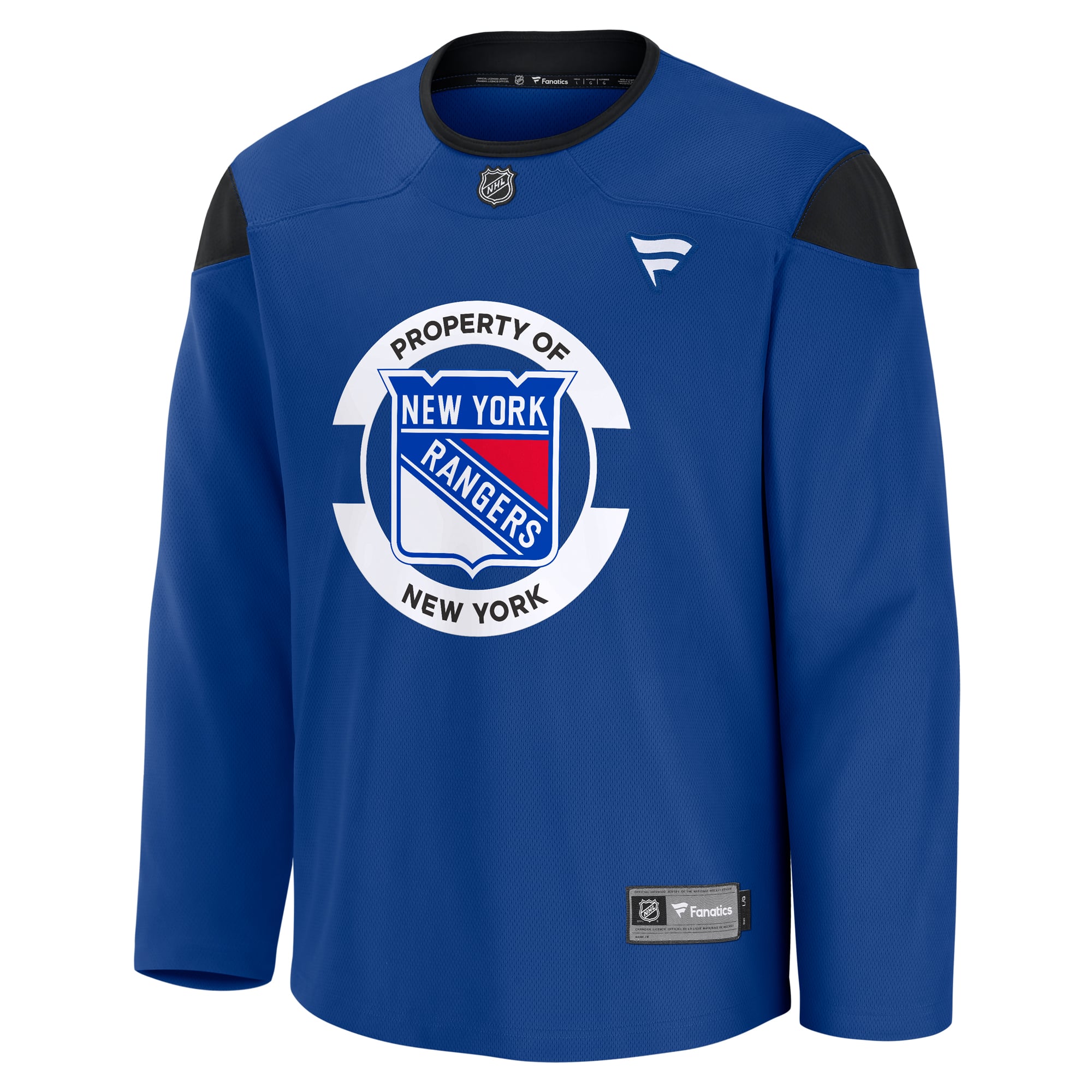 New York Rangers Practice Jersey - Blue - Image 3