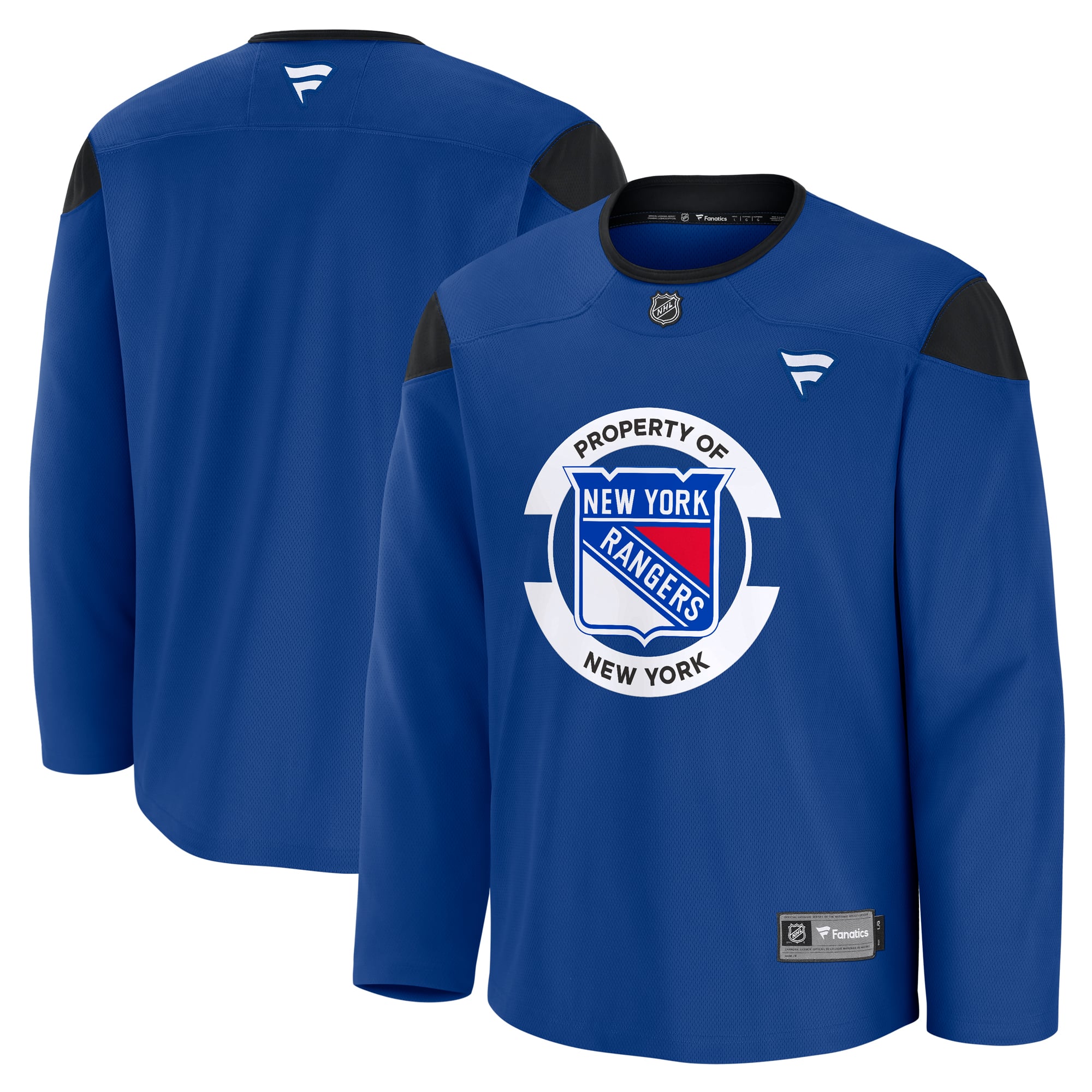 New York Rangers Practice Jersey - Blue