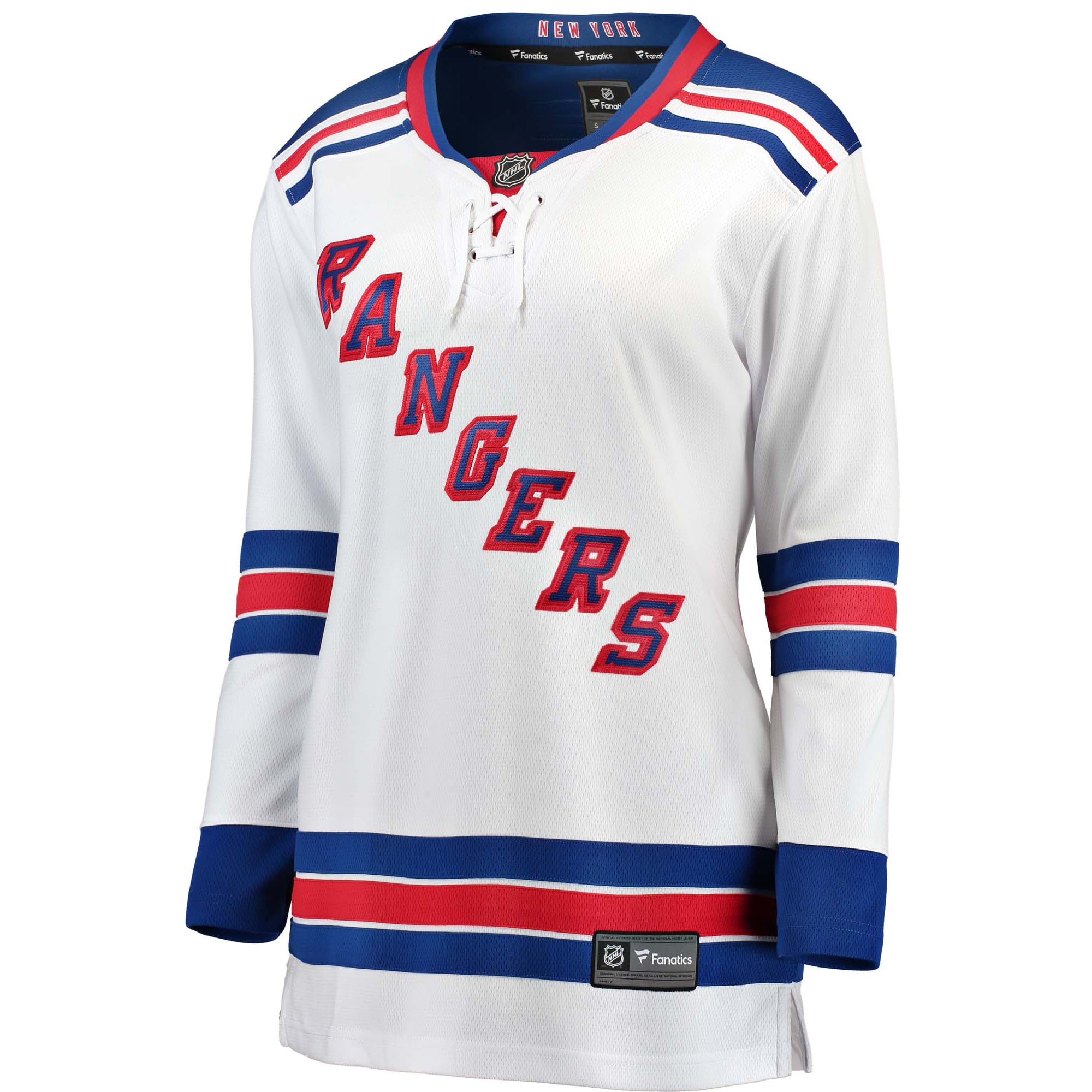 New York Rangers Women's Away Breakaway Jersey - White - Image 3