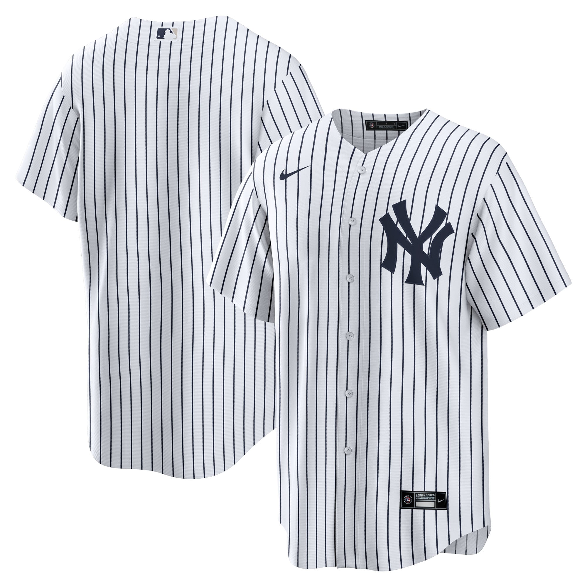 New York Yankees Home Big & Tall Jersey - White