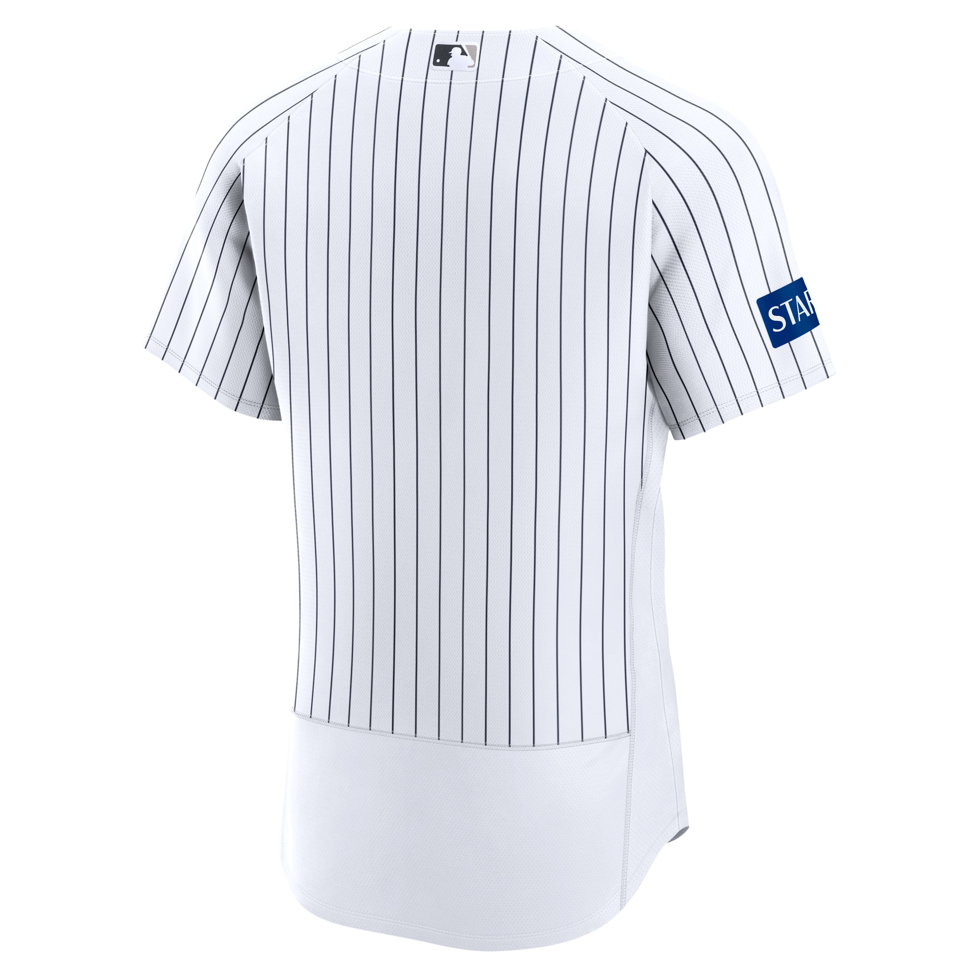 New York Yankees Home Sponsor Patch Jersey - White - Image 4