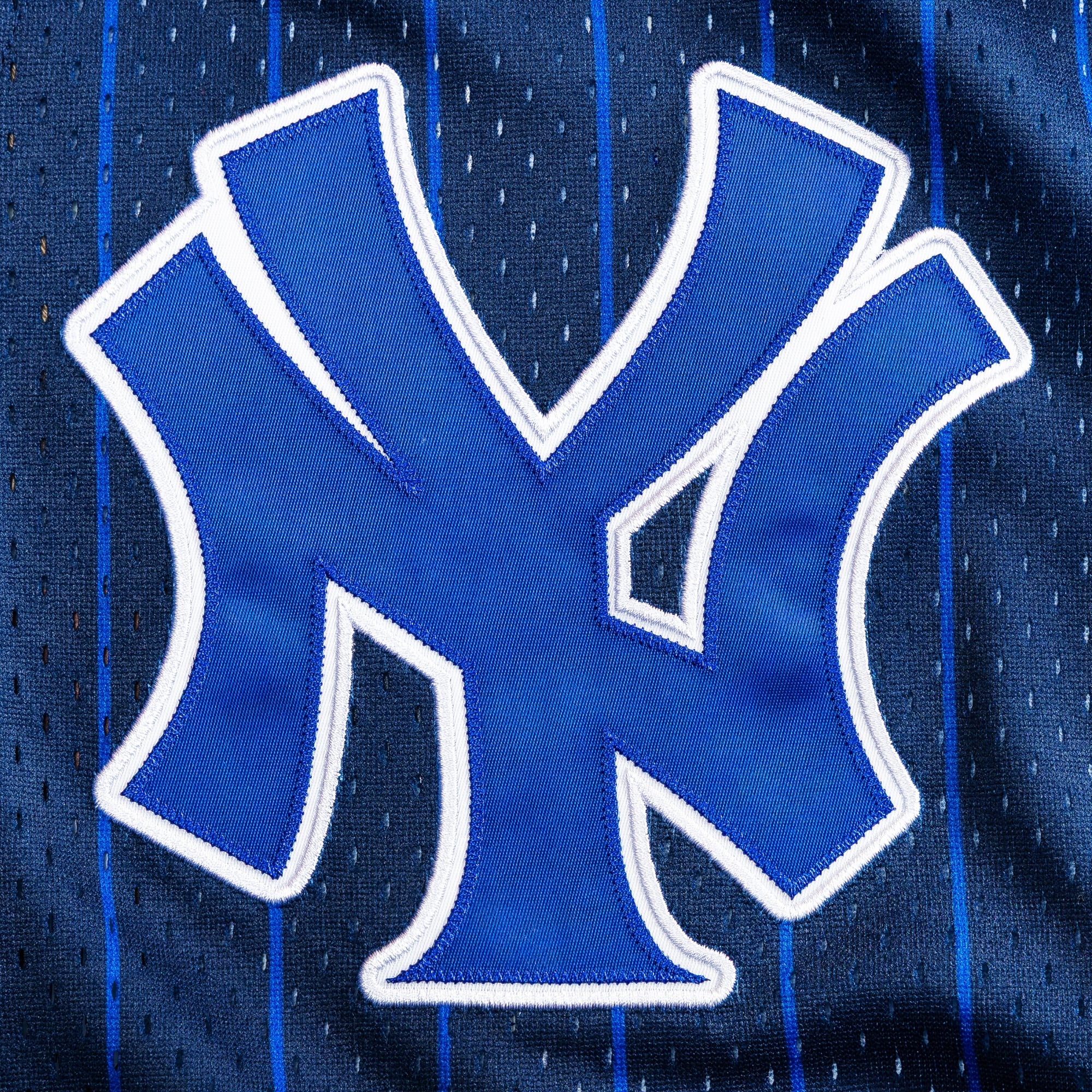New York Yankees Jay-Z The Blueprint x Mesh Baseball Jersey - Navy - Image 15