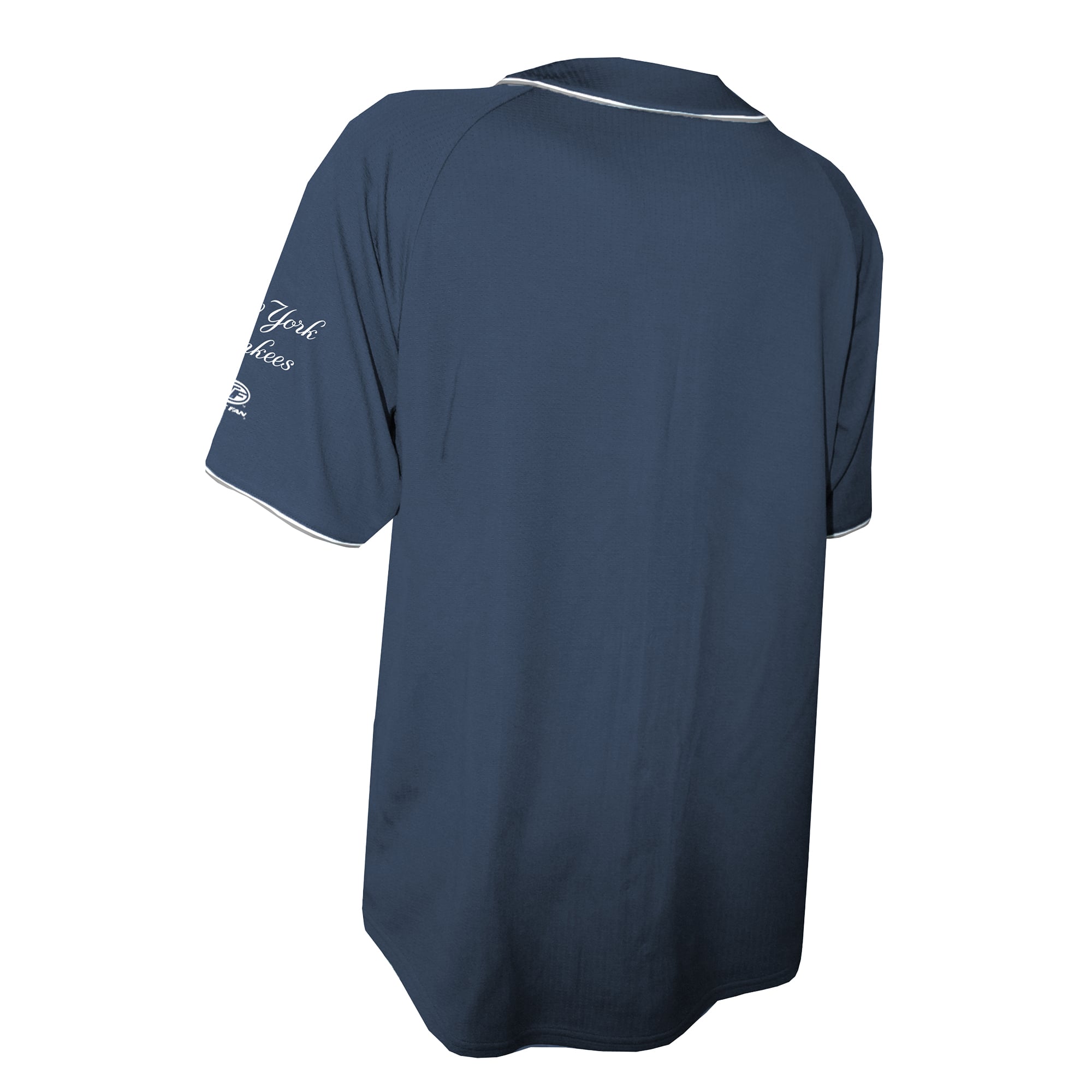 New York Yankees Stitches Team Color Full-Button Fashion Jersey - Navy - Image 4