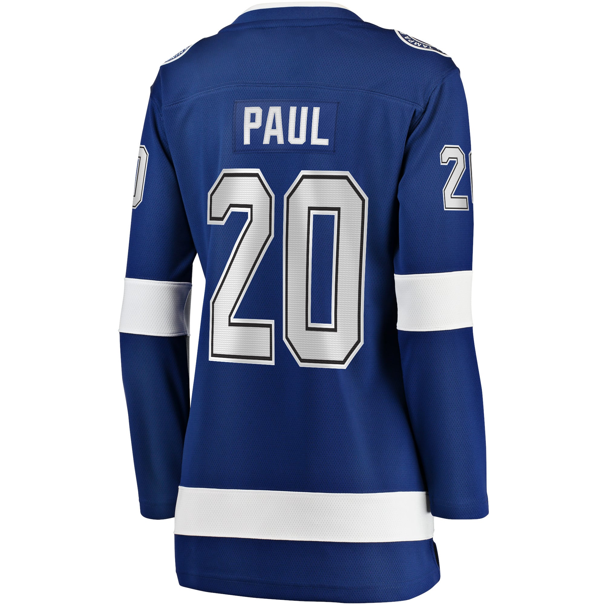Nicholas Paul Tampa Bay Lightning Women's Home Breakaway Player Jersey - Blue - Image 4