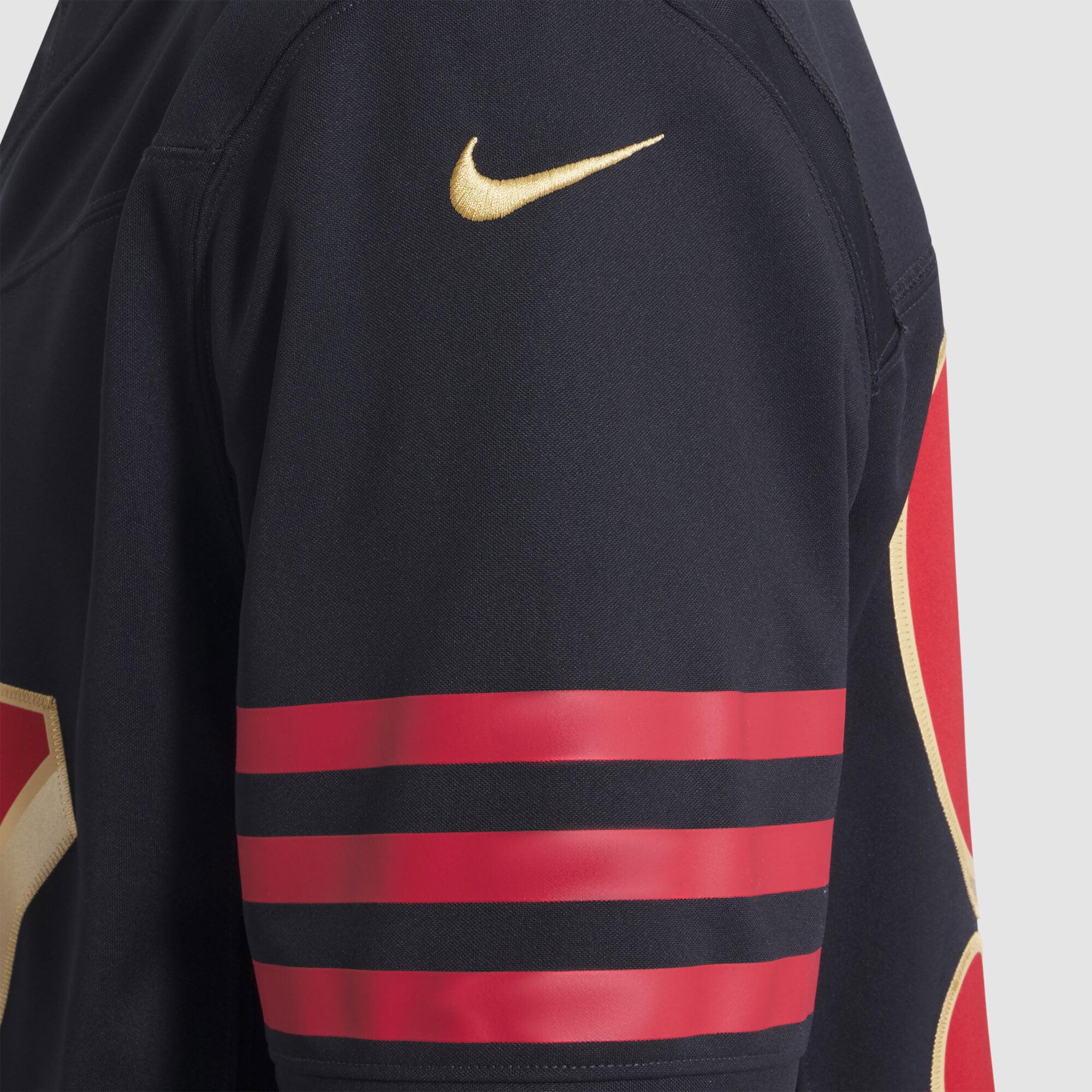 Nick Bosa San Francisco 49ers 2025 Rivalries Collection Stitched Limited Jersey - Black - Image 9